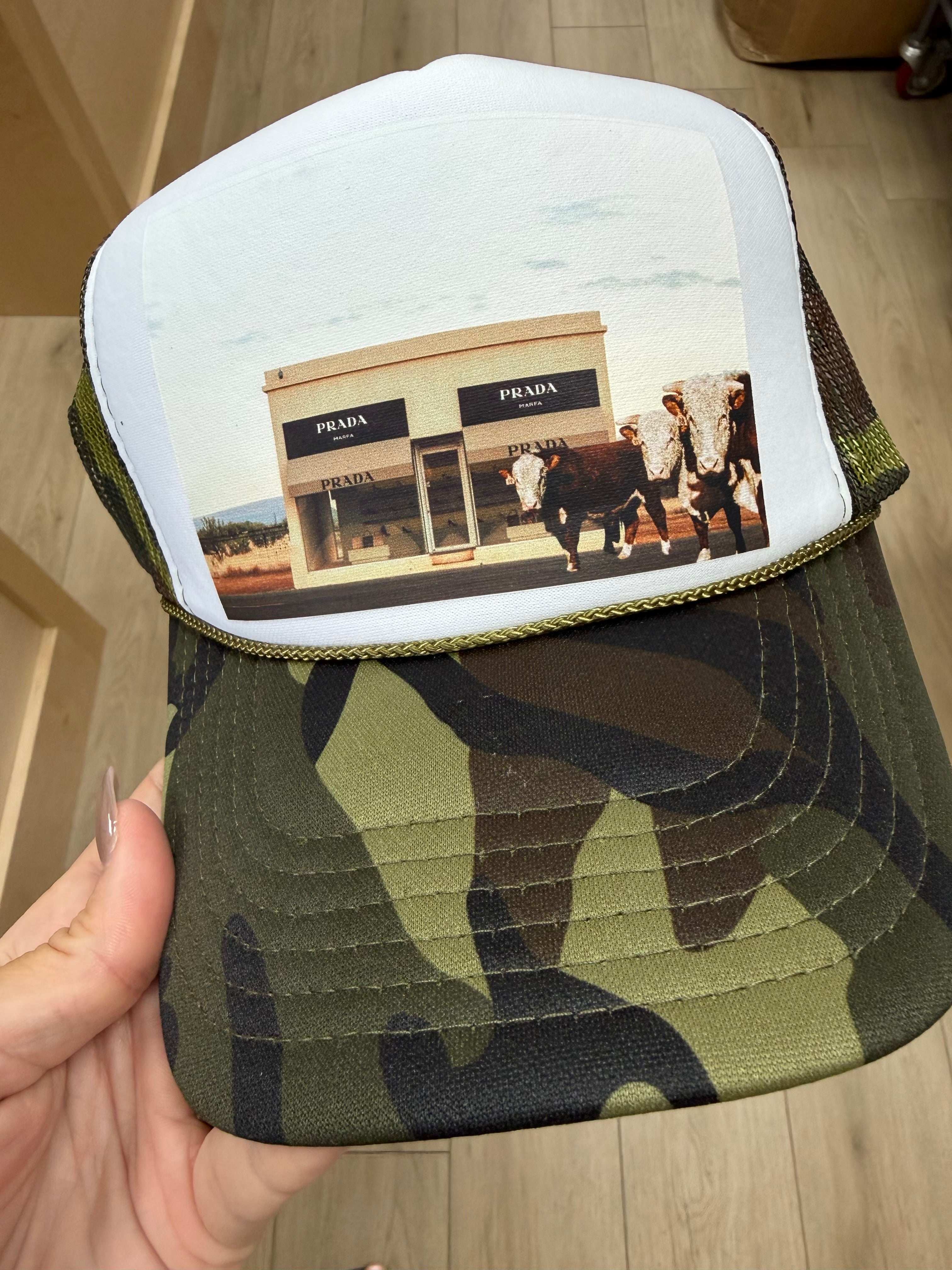Herefords in Marfa Trucker Hat