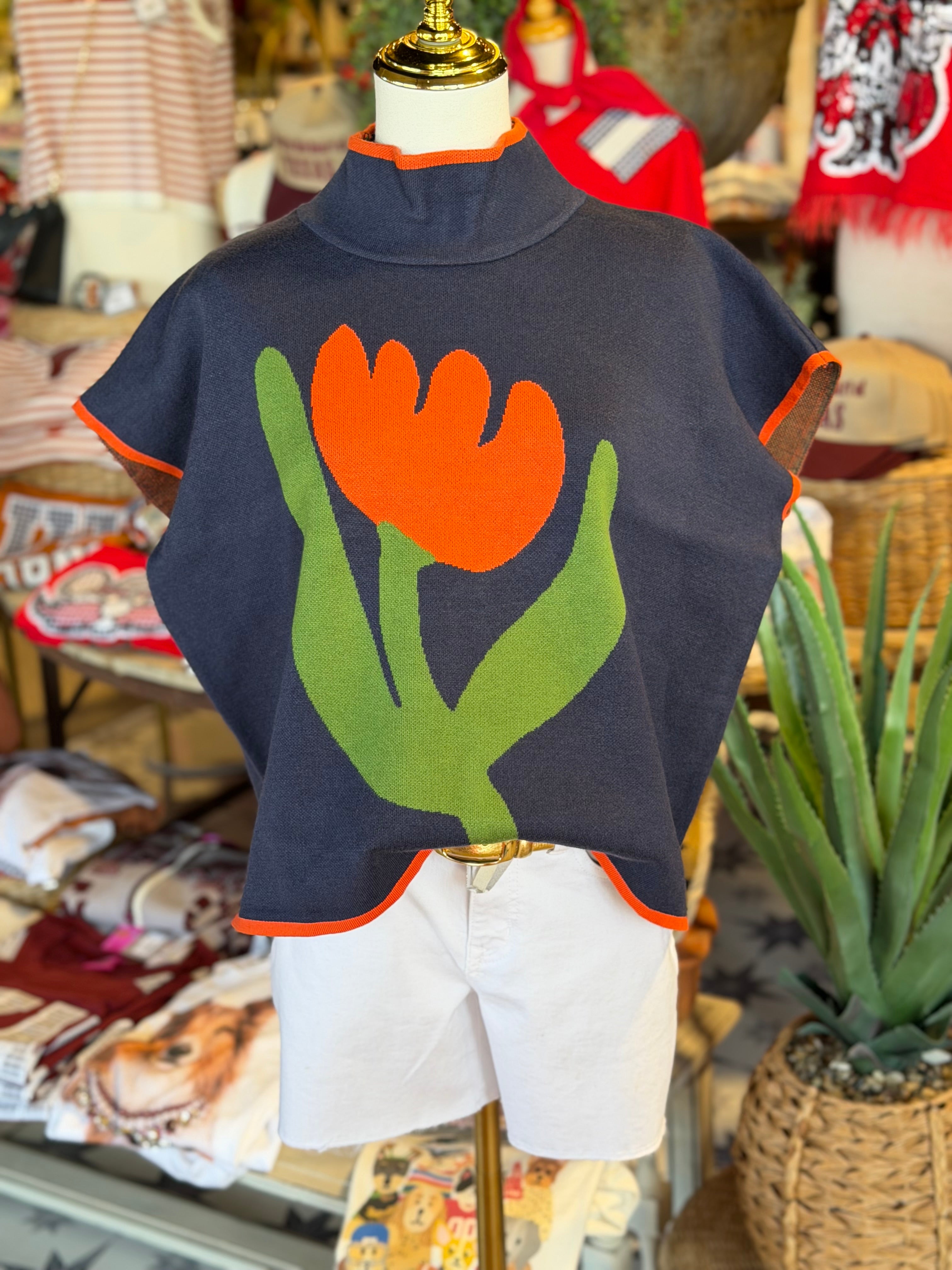 Tulip Popover  Sweater