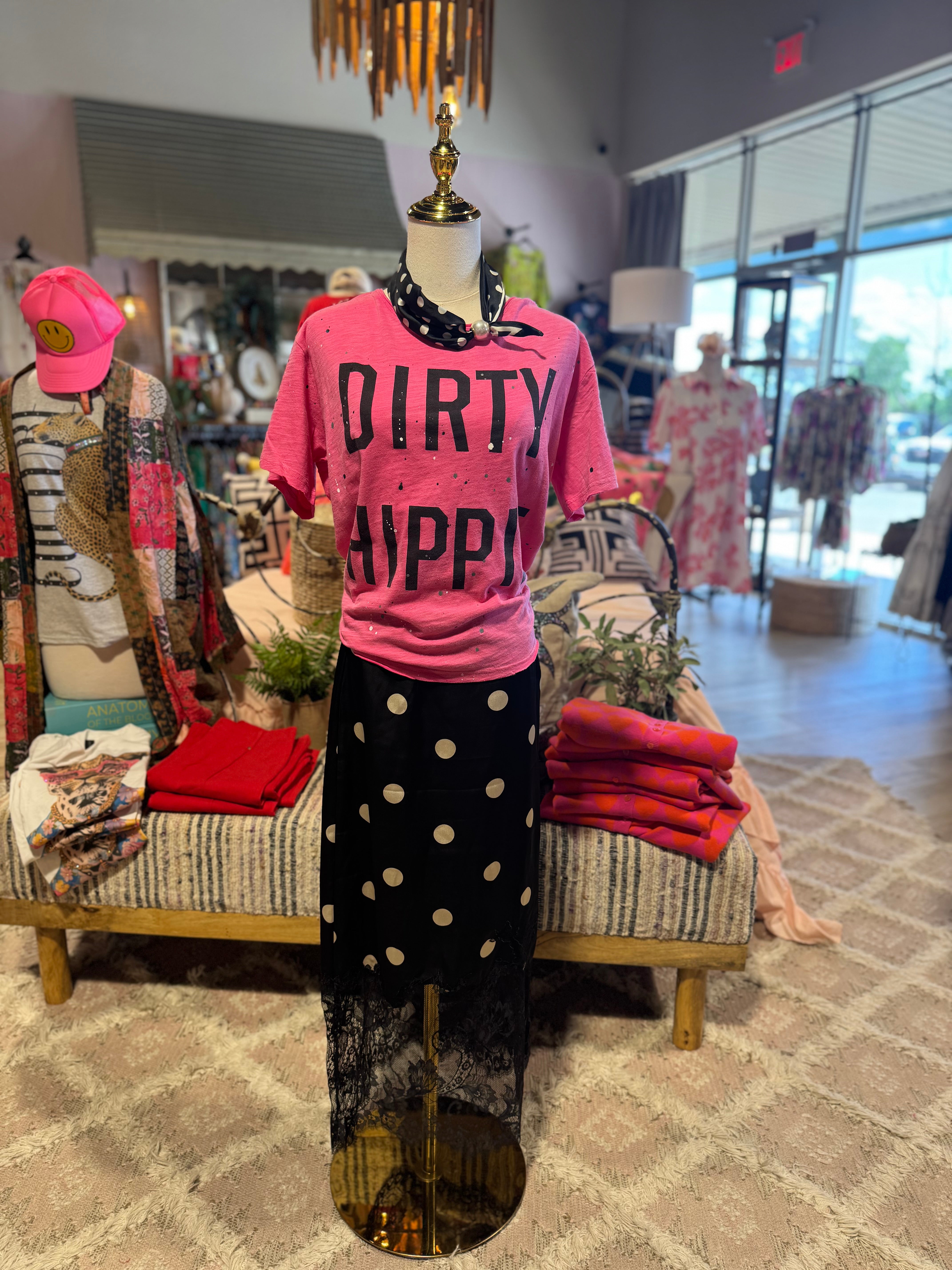 Dirty Hippie Tee - Dragon Fruit