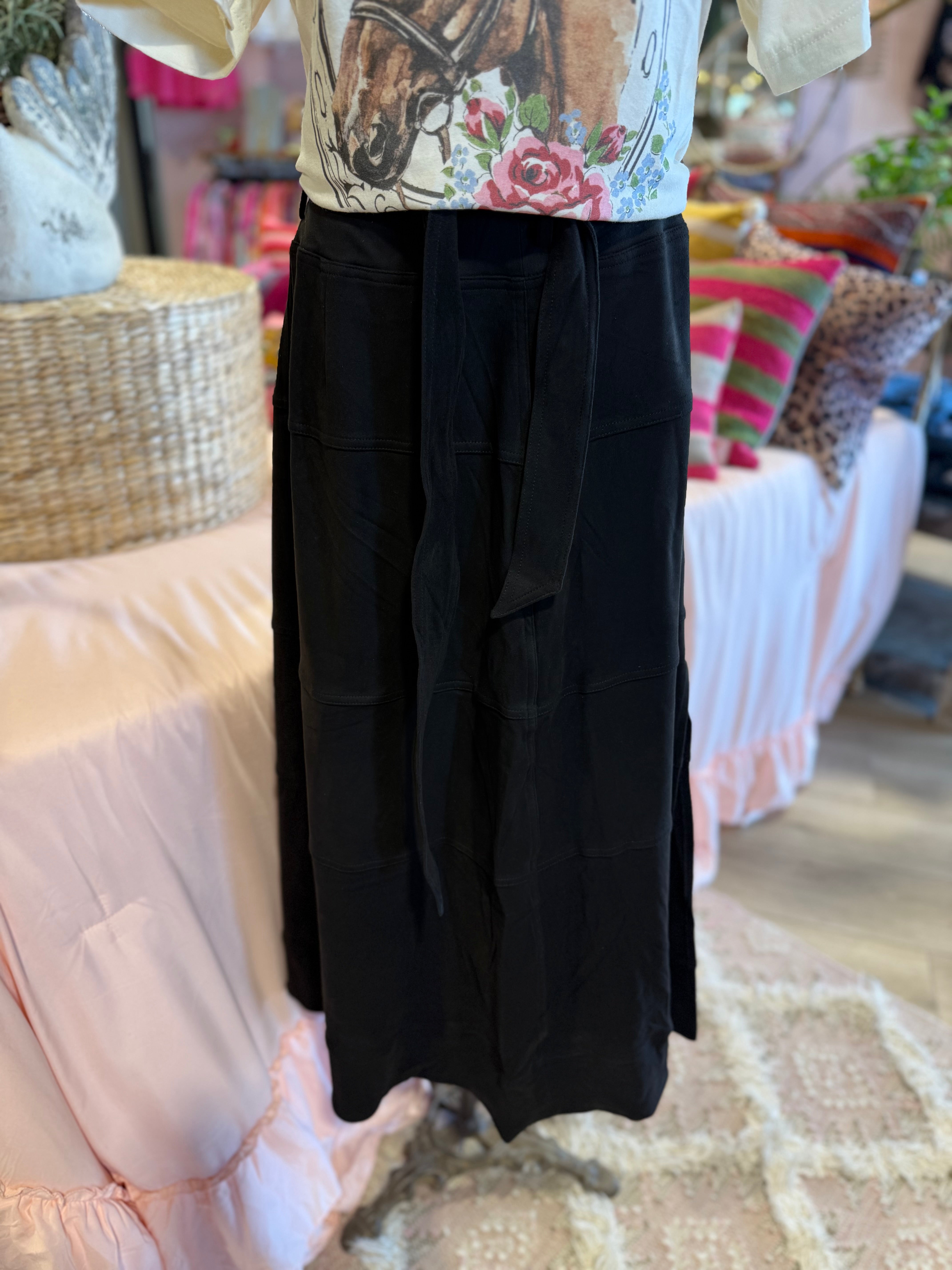 Shanna Suede Skirt (2colors)