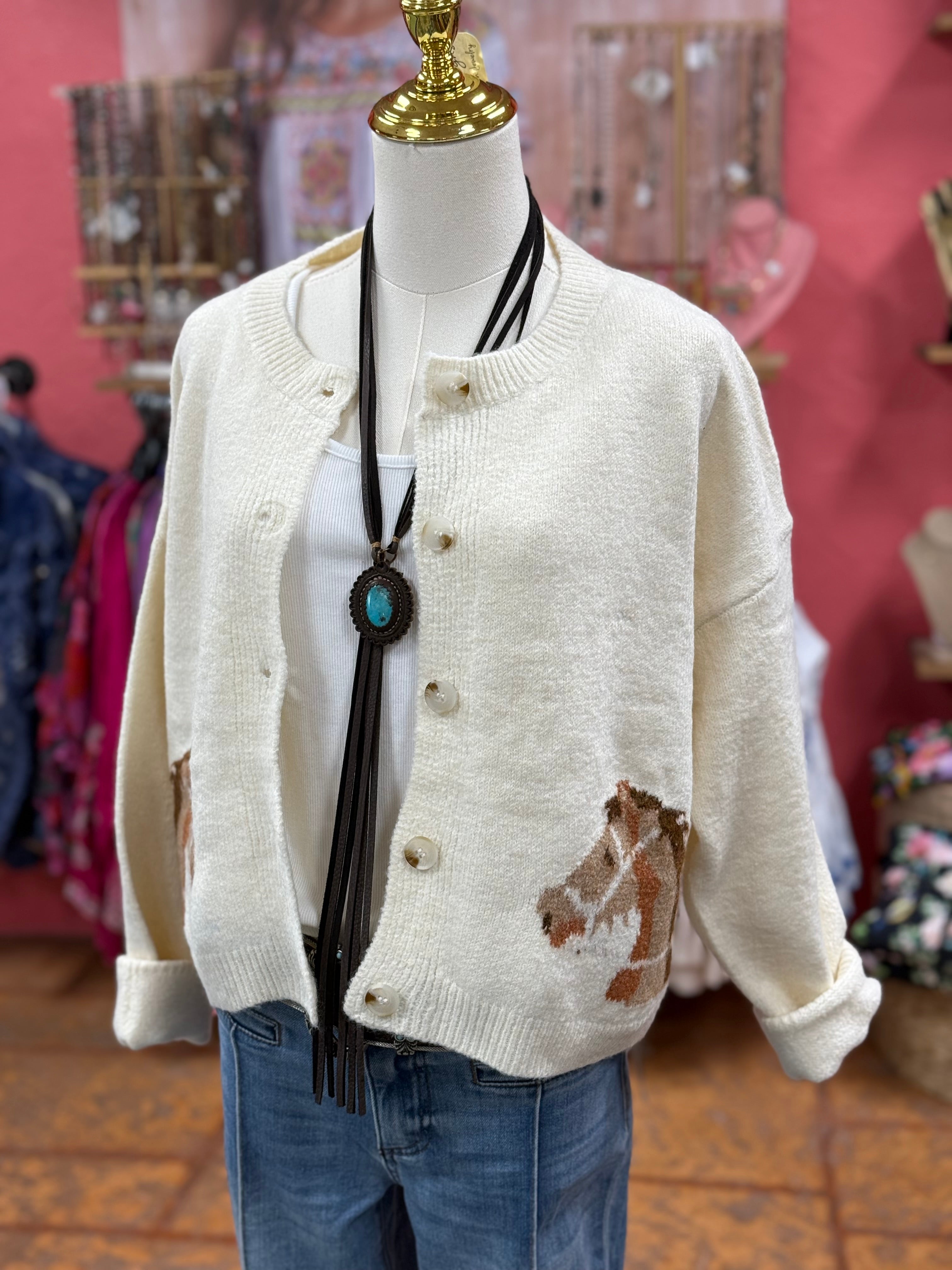 Equestrian Cardigan