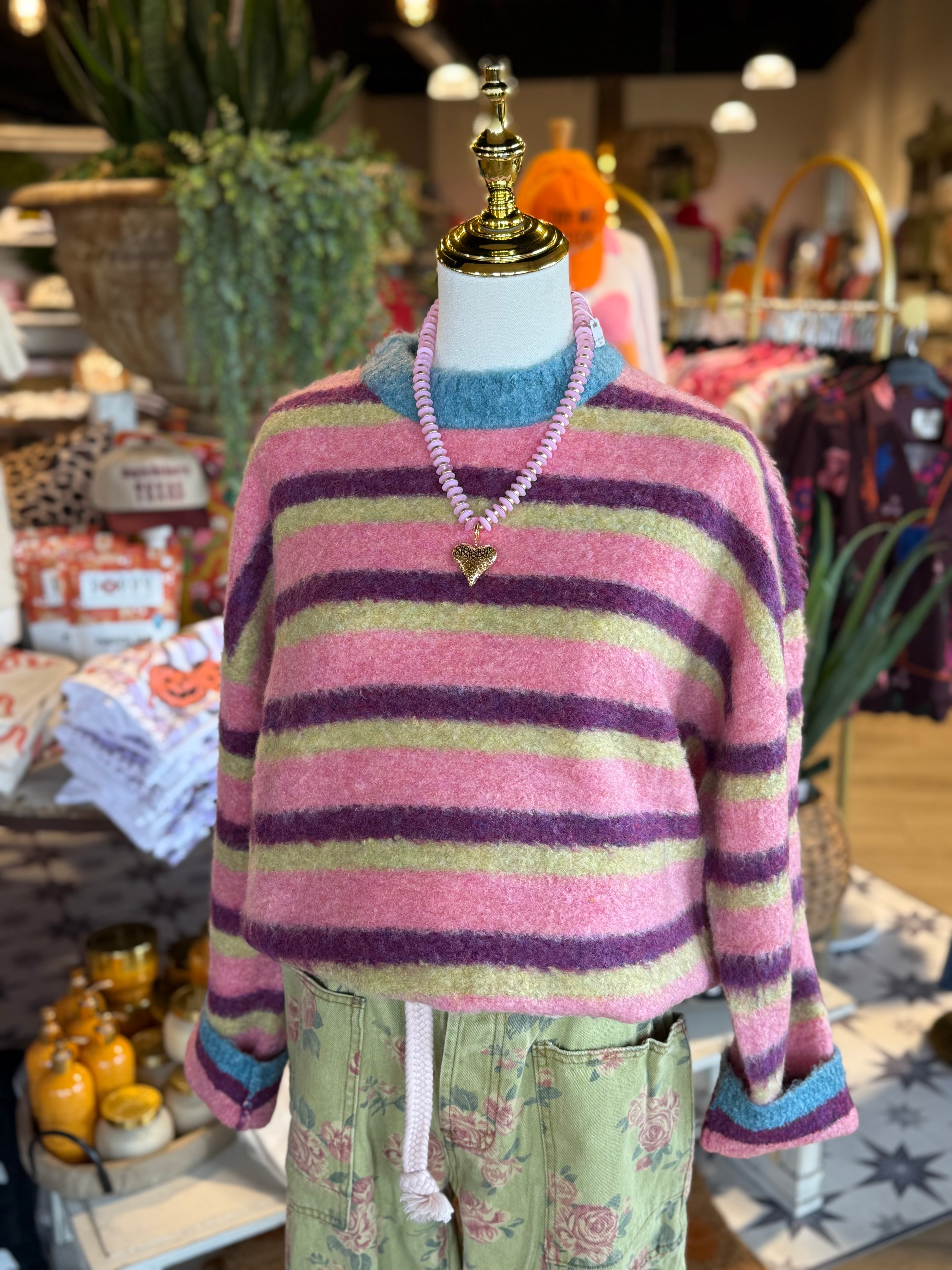 Color Brushed Sweater