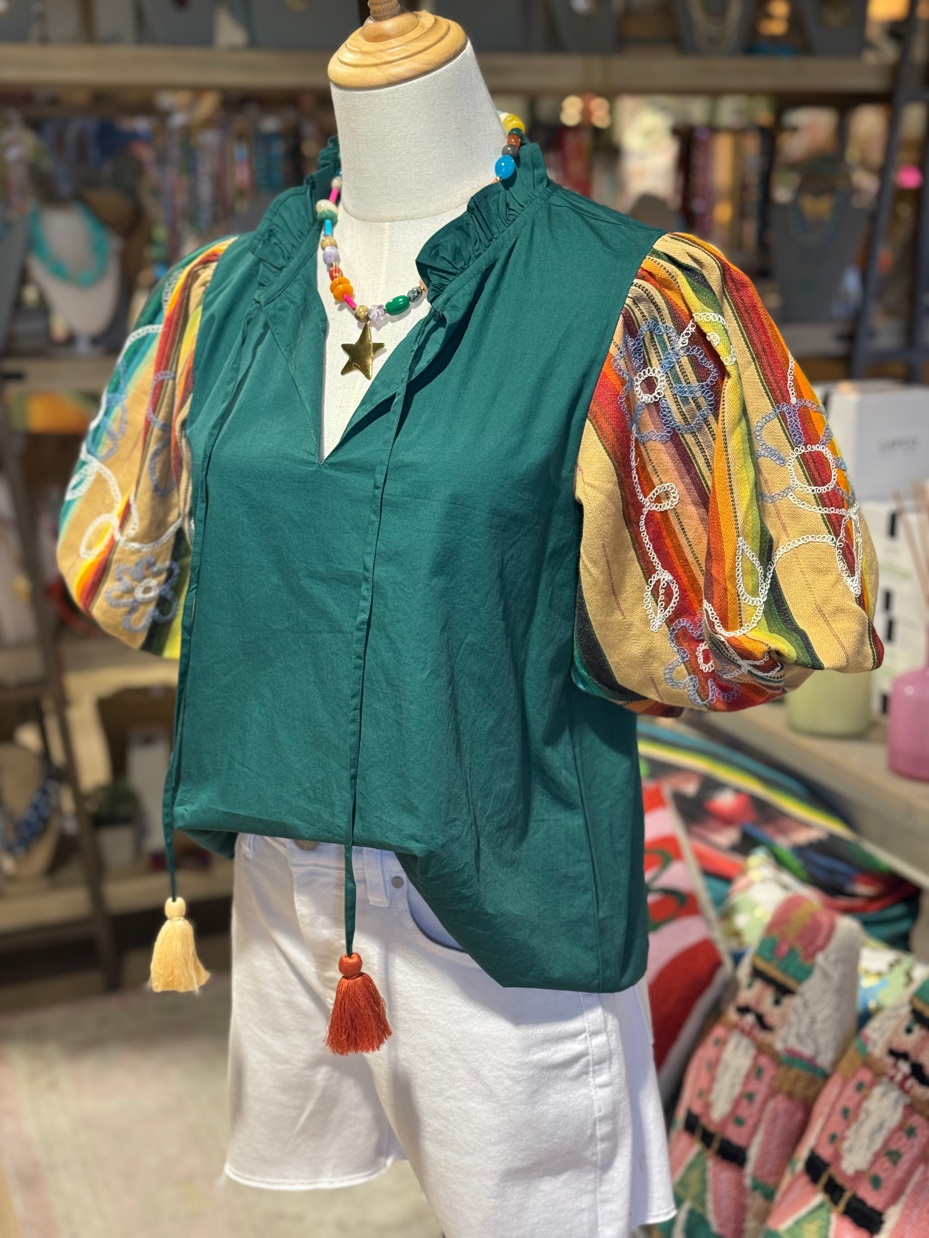 Quade Serape Top