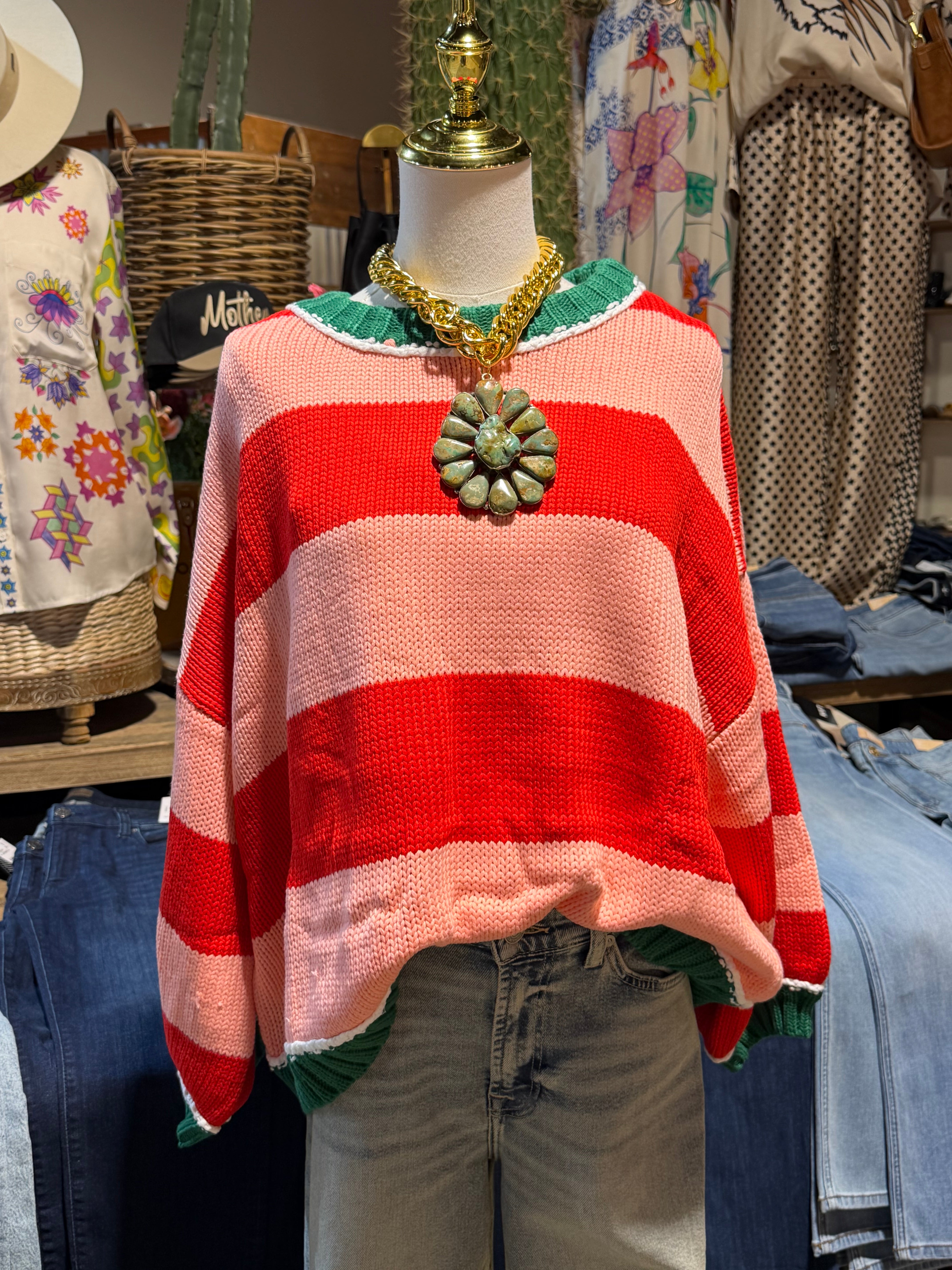 Candy Stripe Sweater