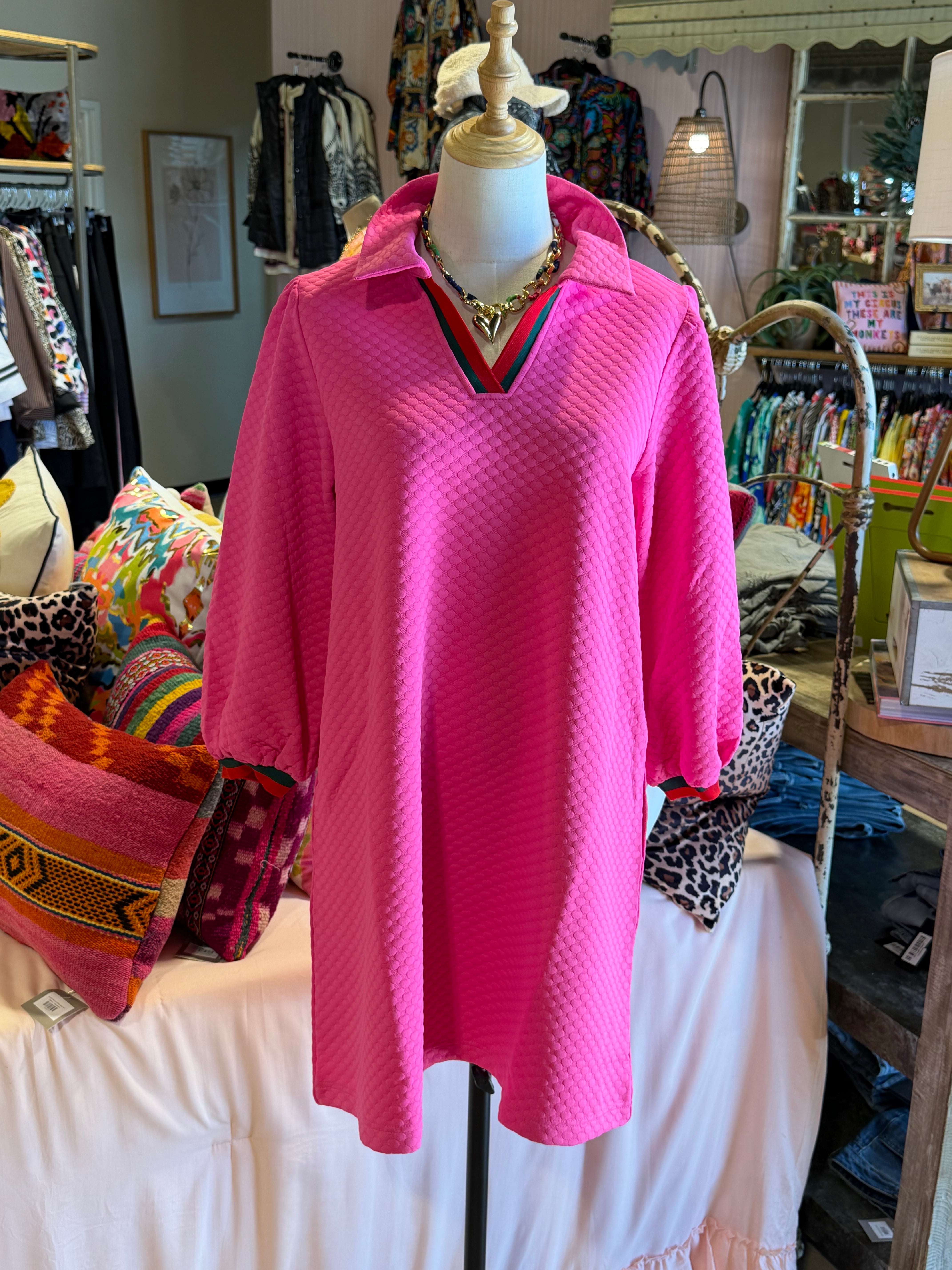 Jada Bright Pink Dress