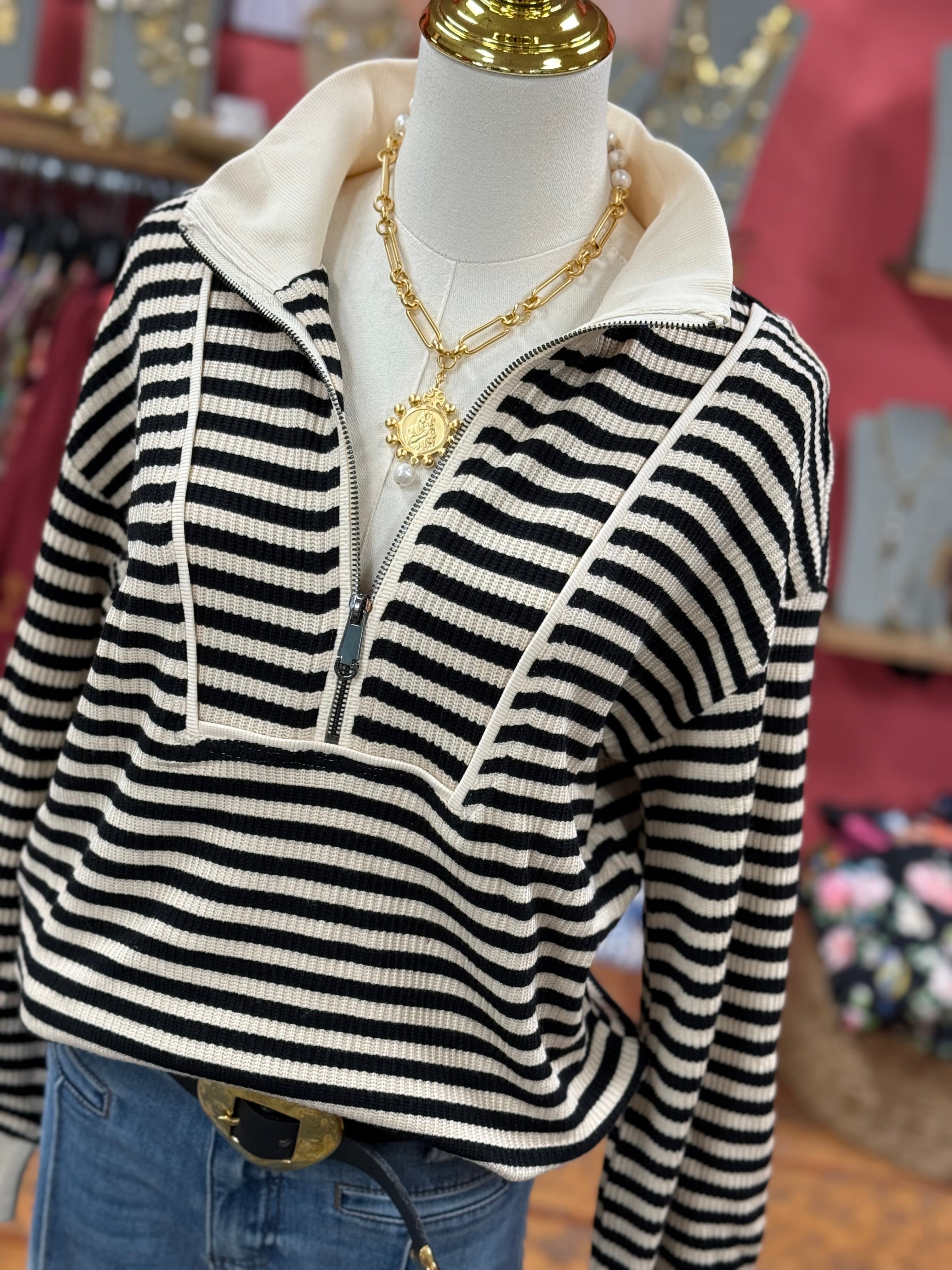 Stripe Pullover