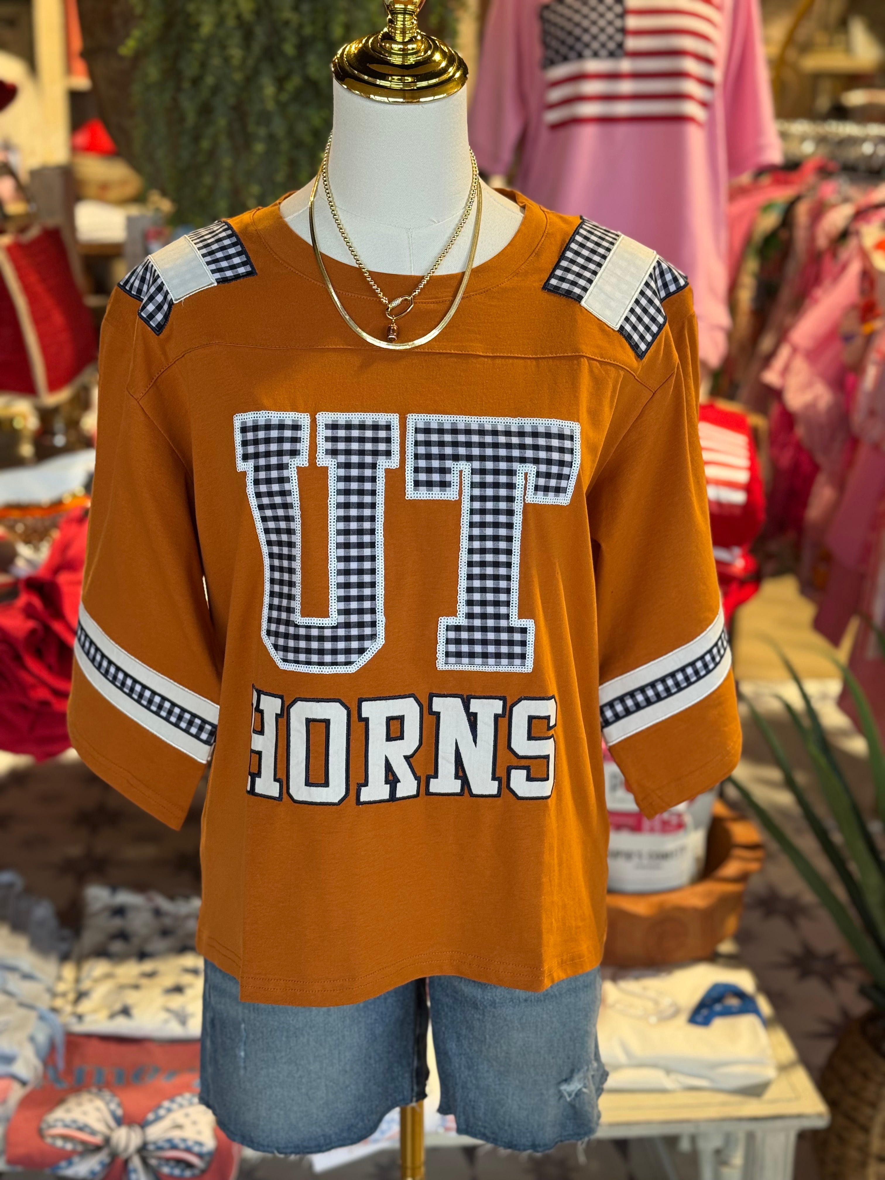 Gingham College Jersey- Assorted