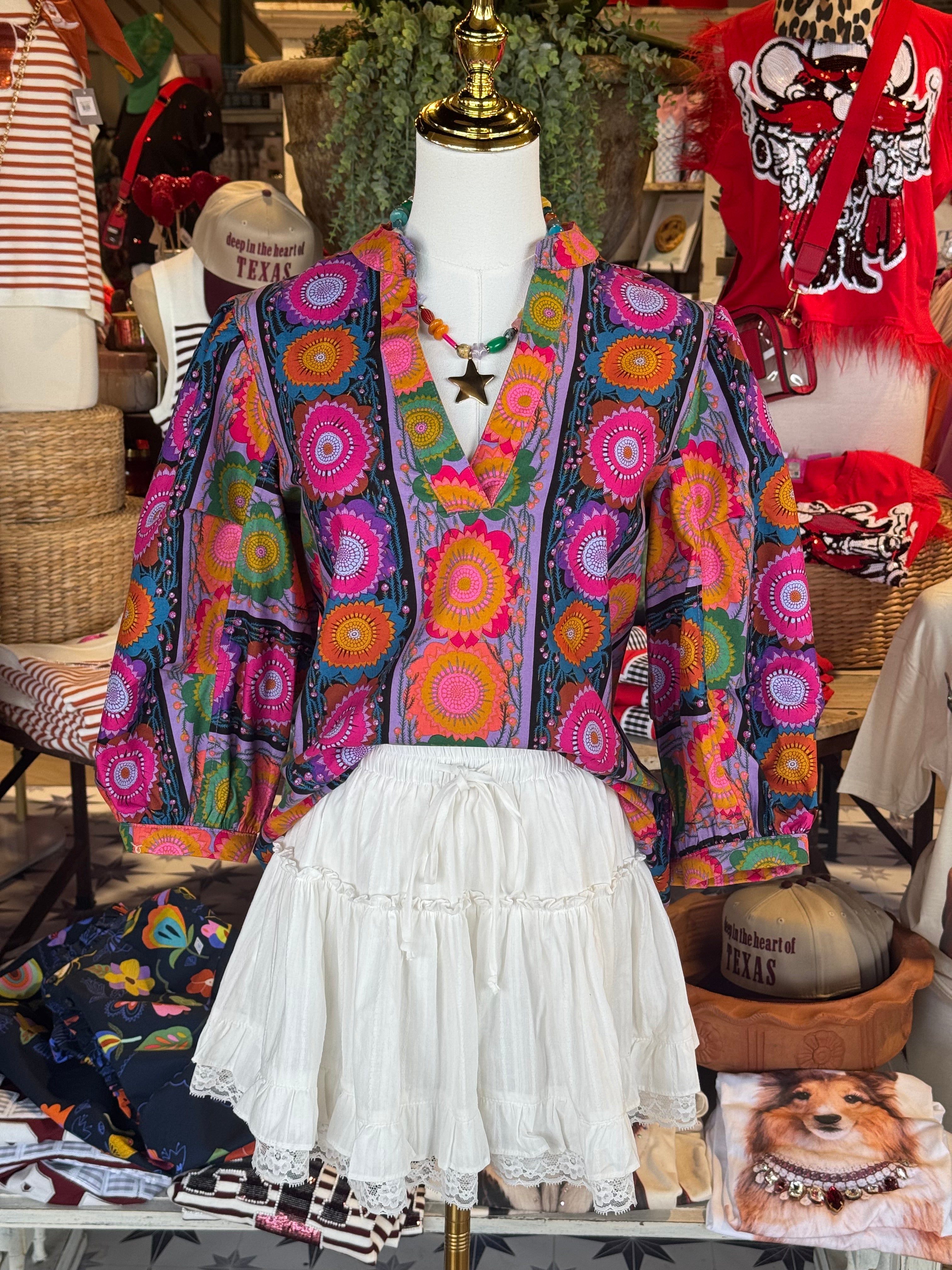 Frida Moonstone Top