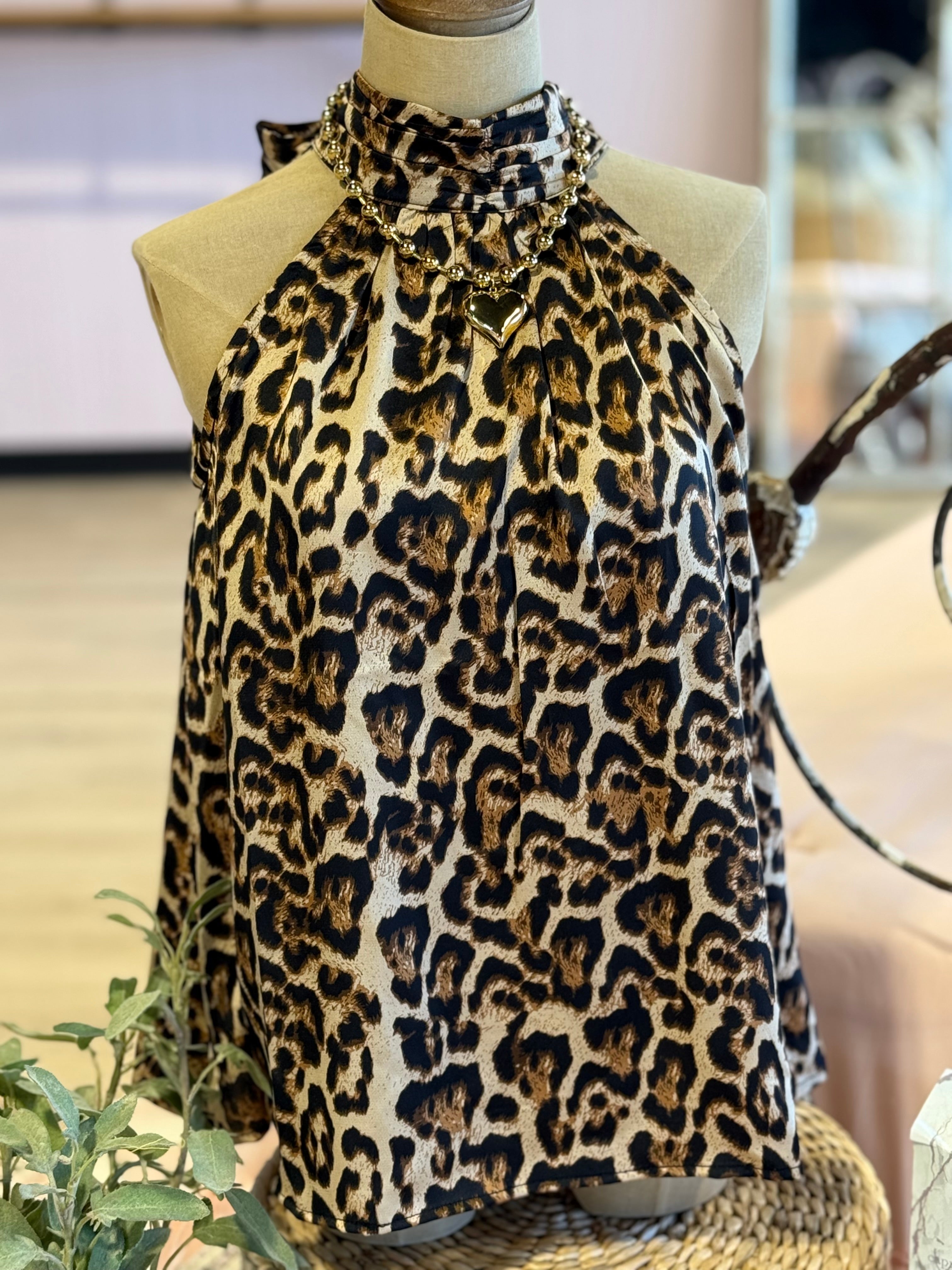 Savannah Leopard Top