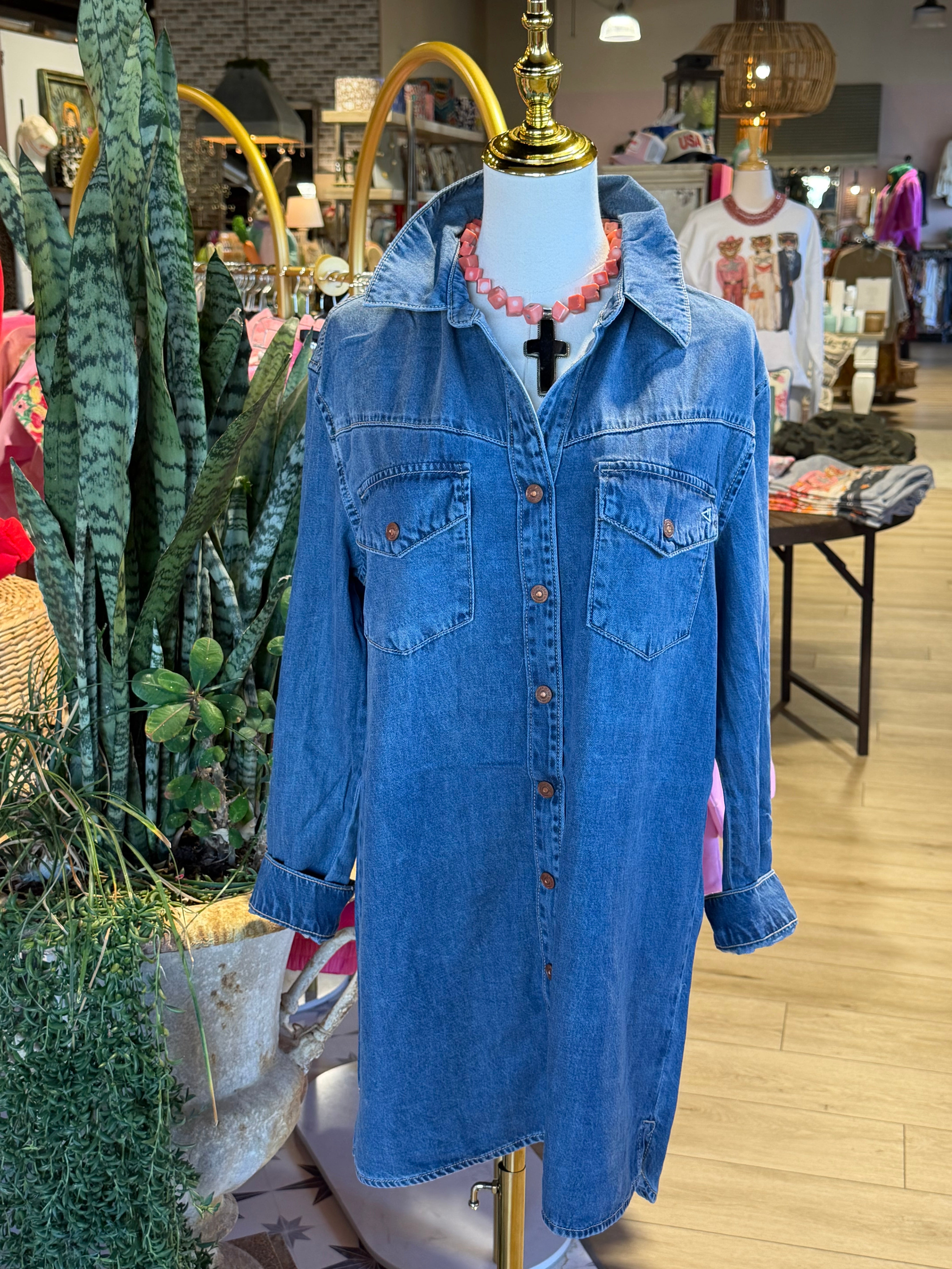 Sabrina Shirt Dress