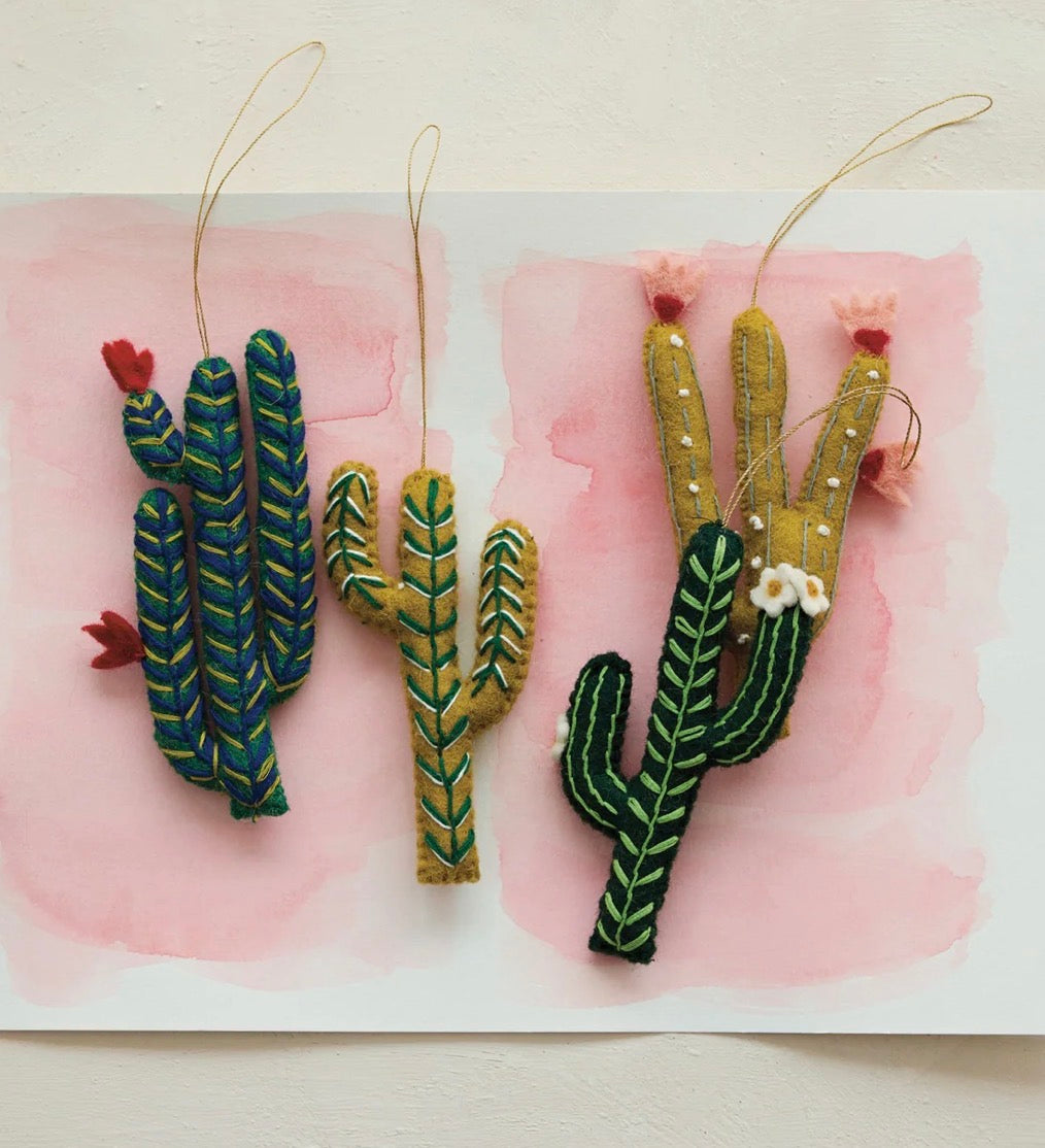Cactus Ornament-4 Styles