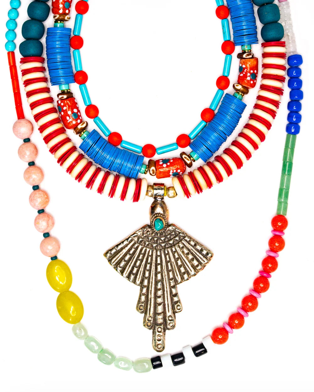 Bird of Sun Necklace