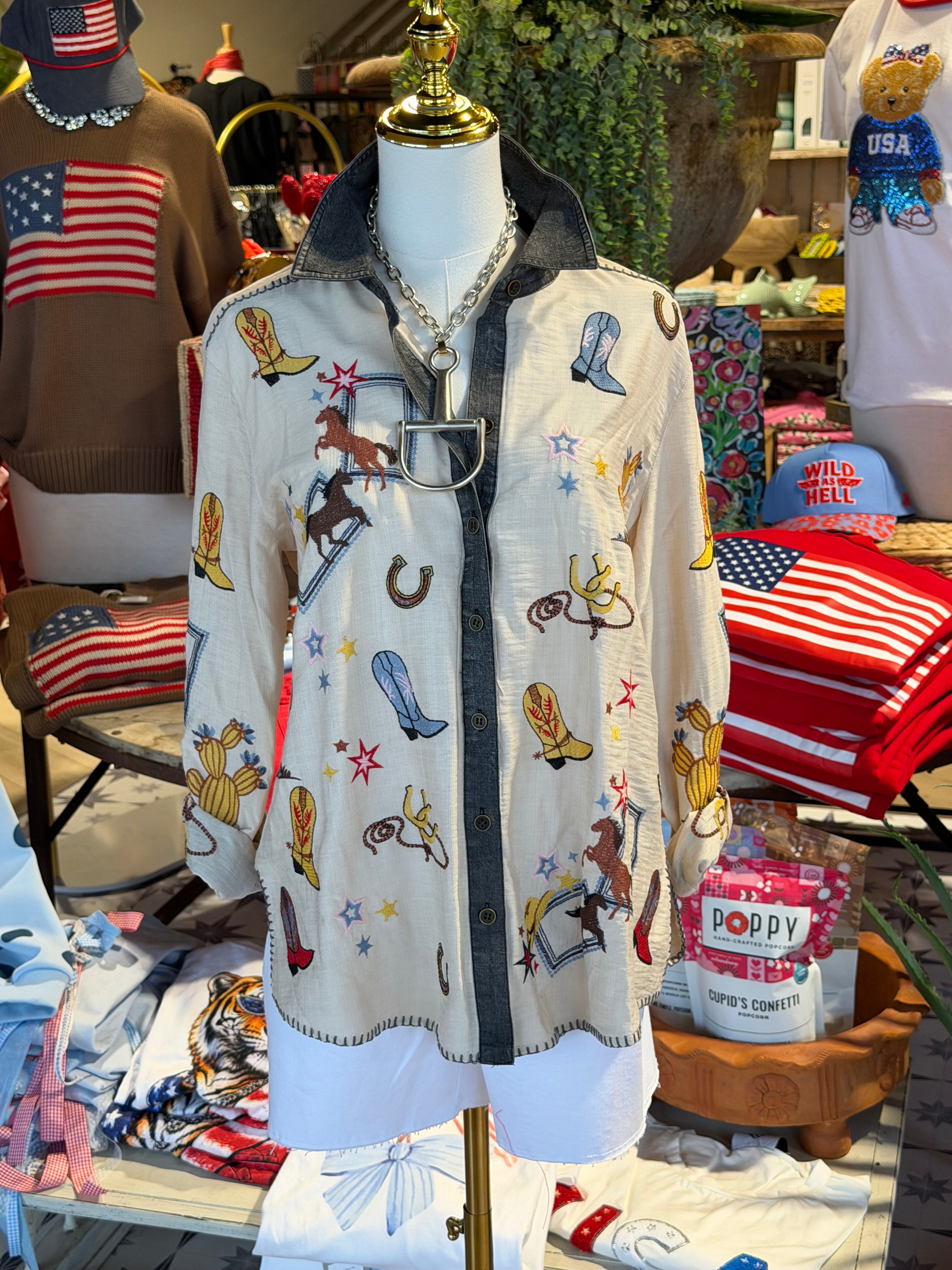 Wild Wild West Blouse
