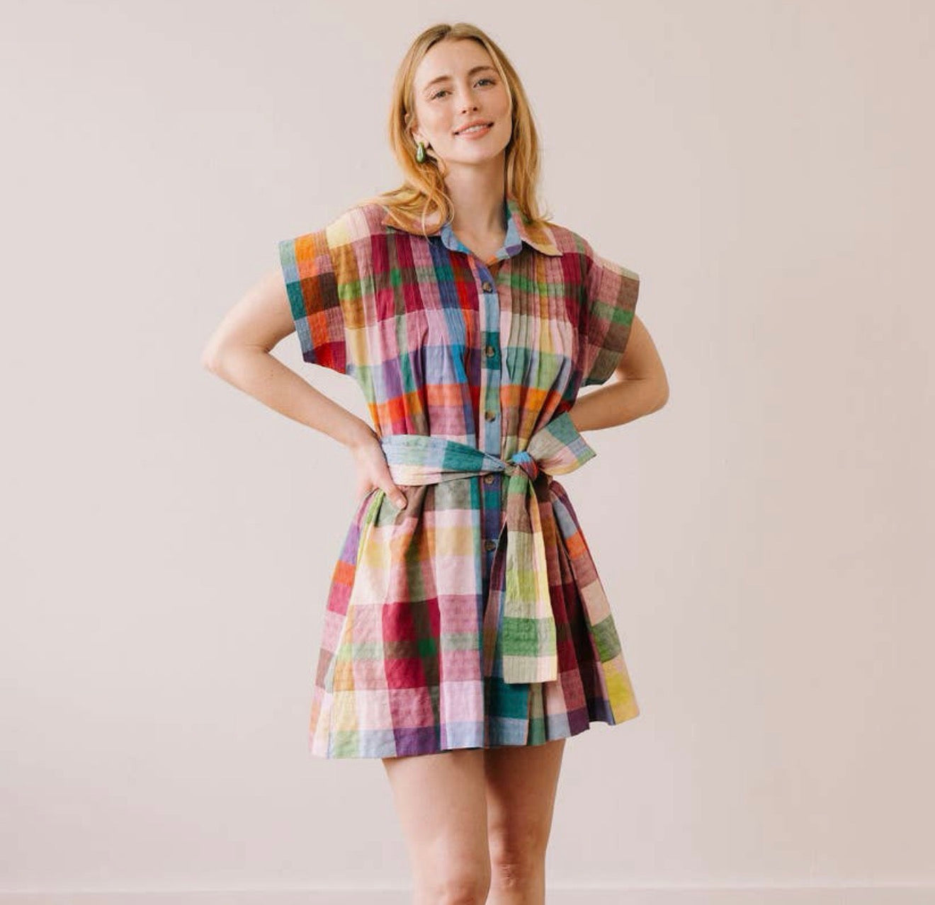 Harbor Plaid Eloise Dress
