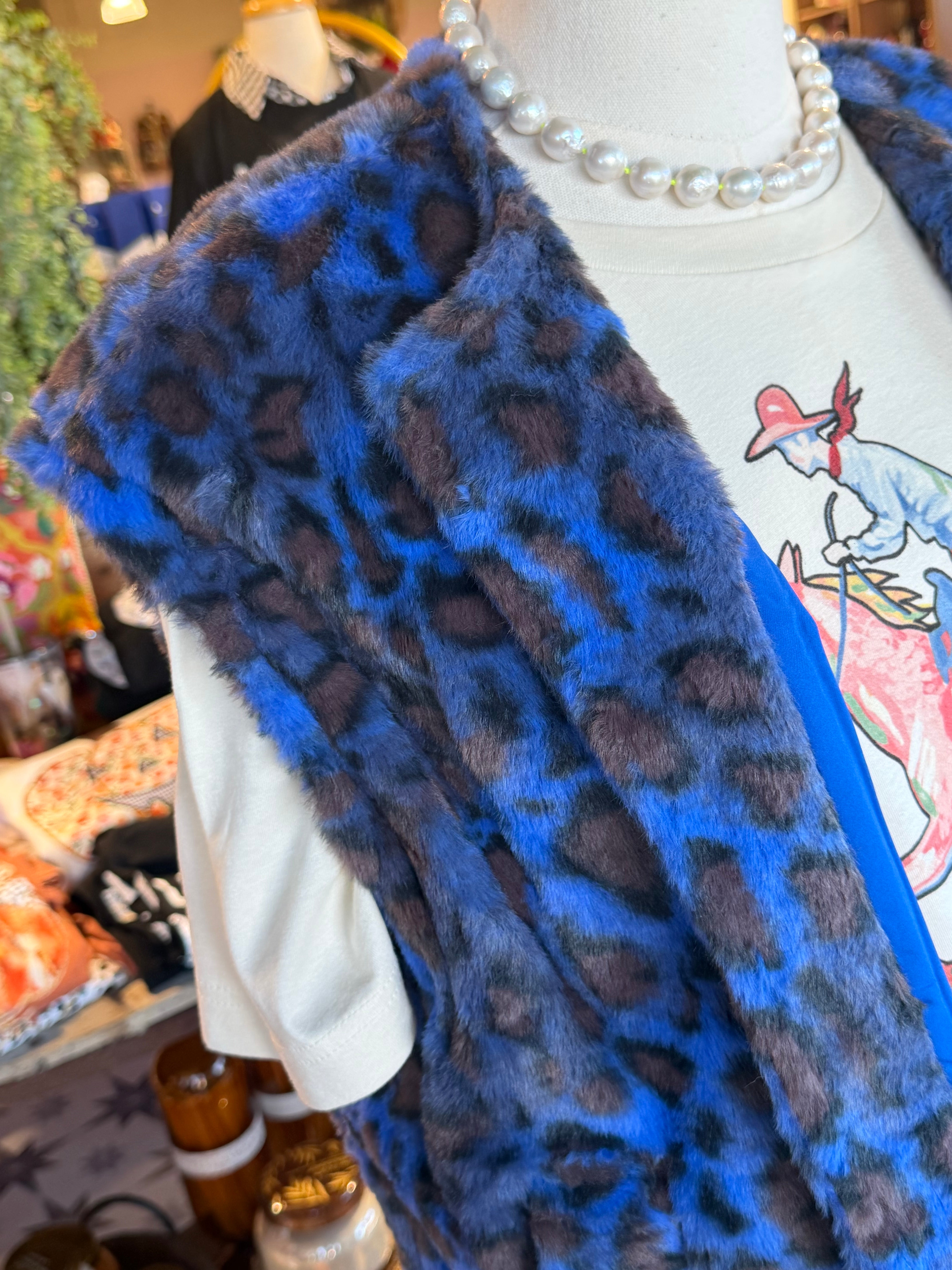 Electric Leopard Vest