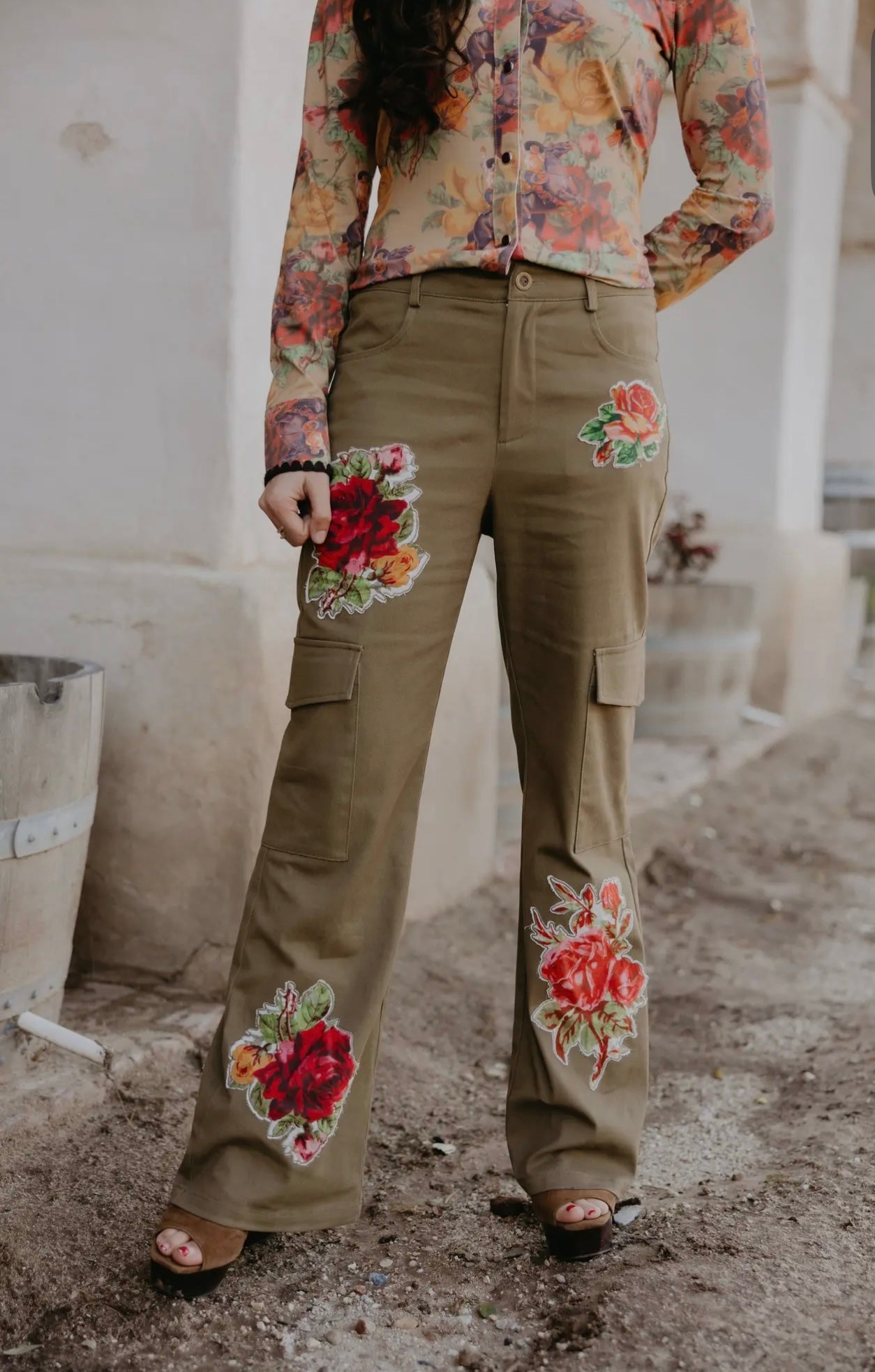 Ranchero De Flores Pant