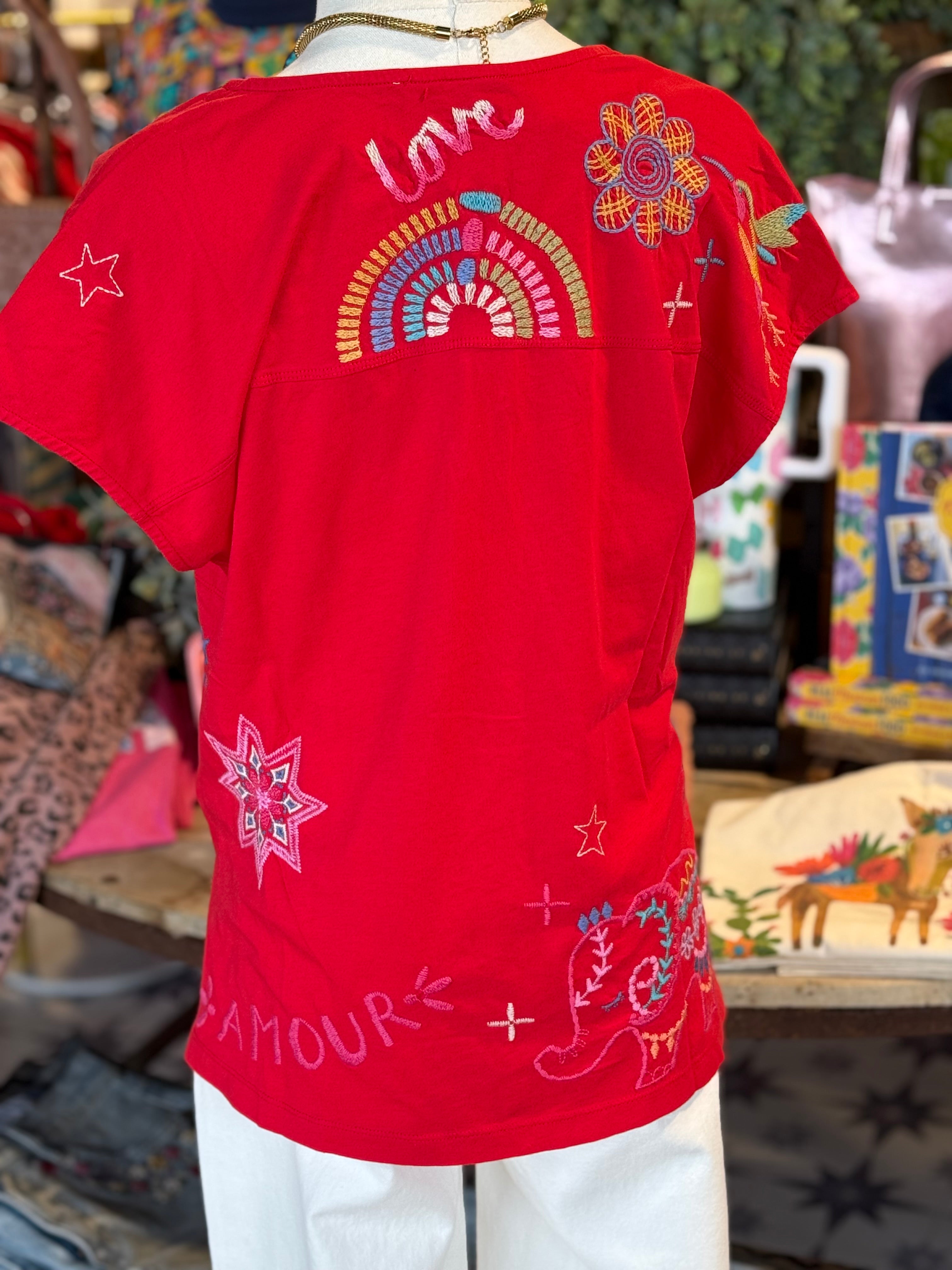 Loulia Embellished Tee