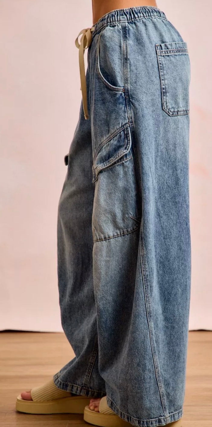 Cleo Barrel Pants