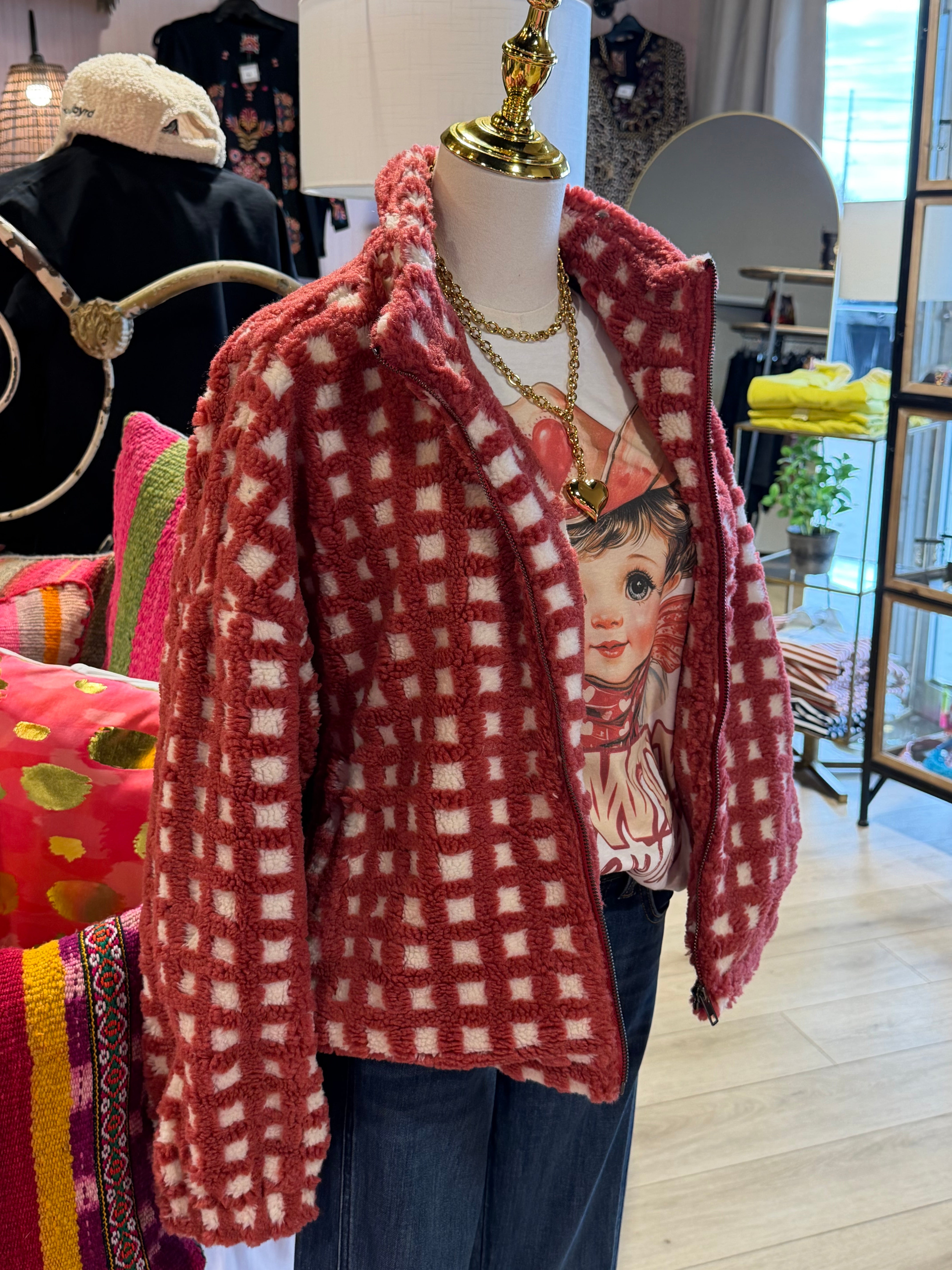 Veronica Checkered Jacket