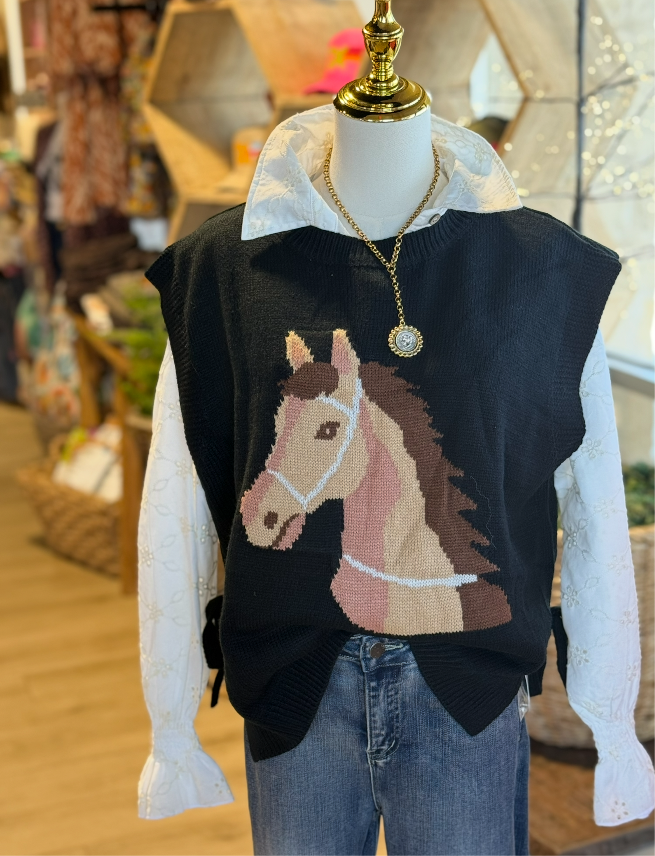 Shawna Horse Sweater