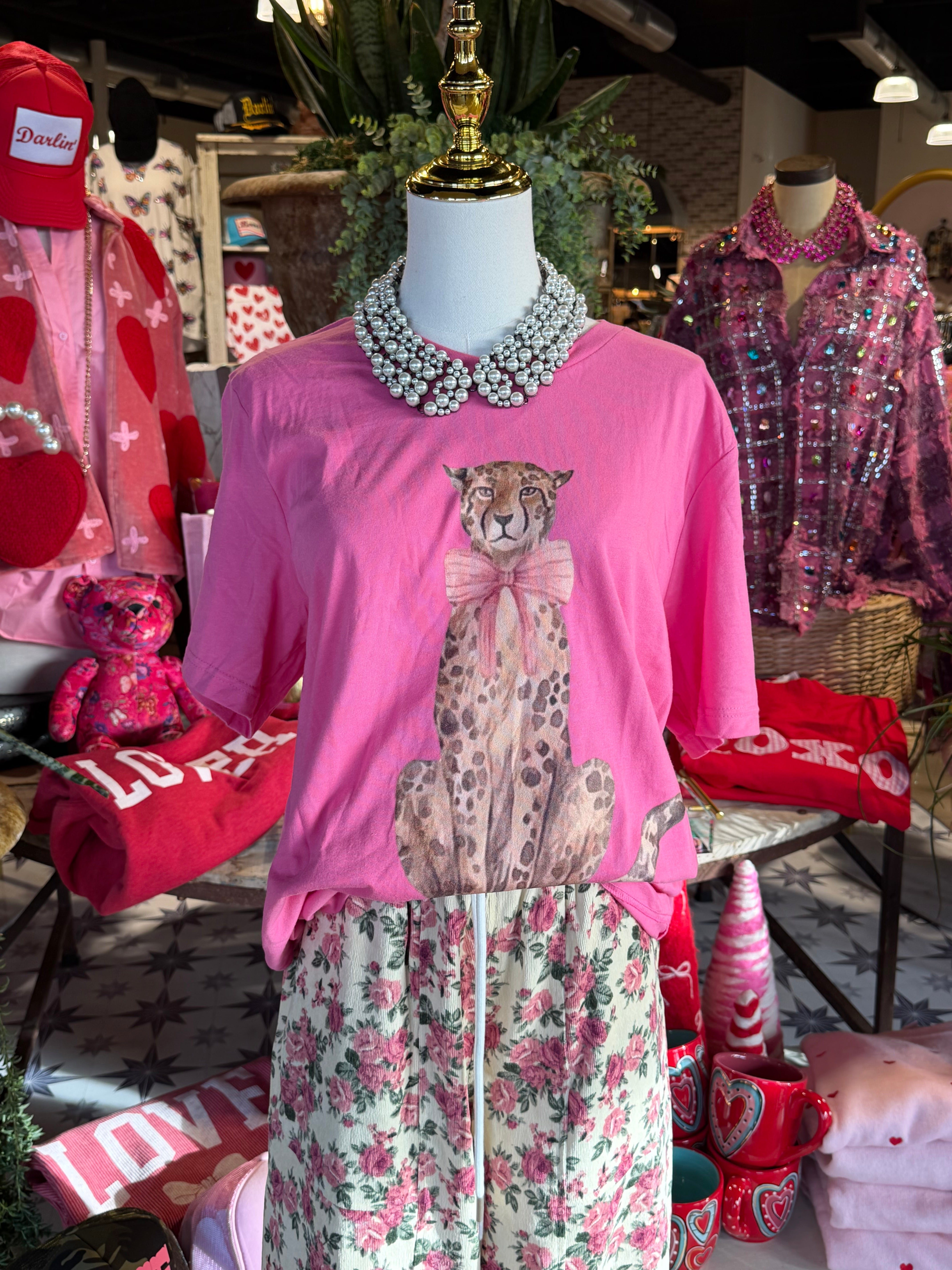 Lola Leopard Tee- 2 Colors***