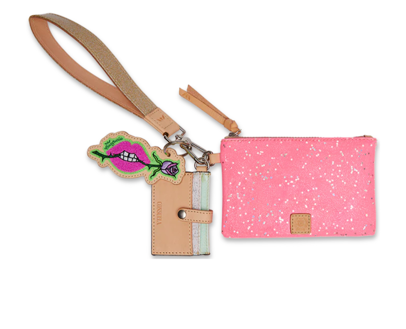 Wristlet with Cardholder- Assorted