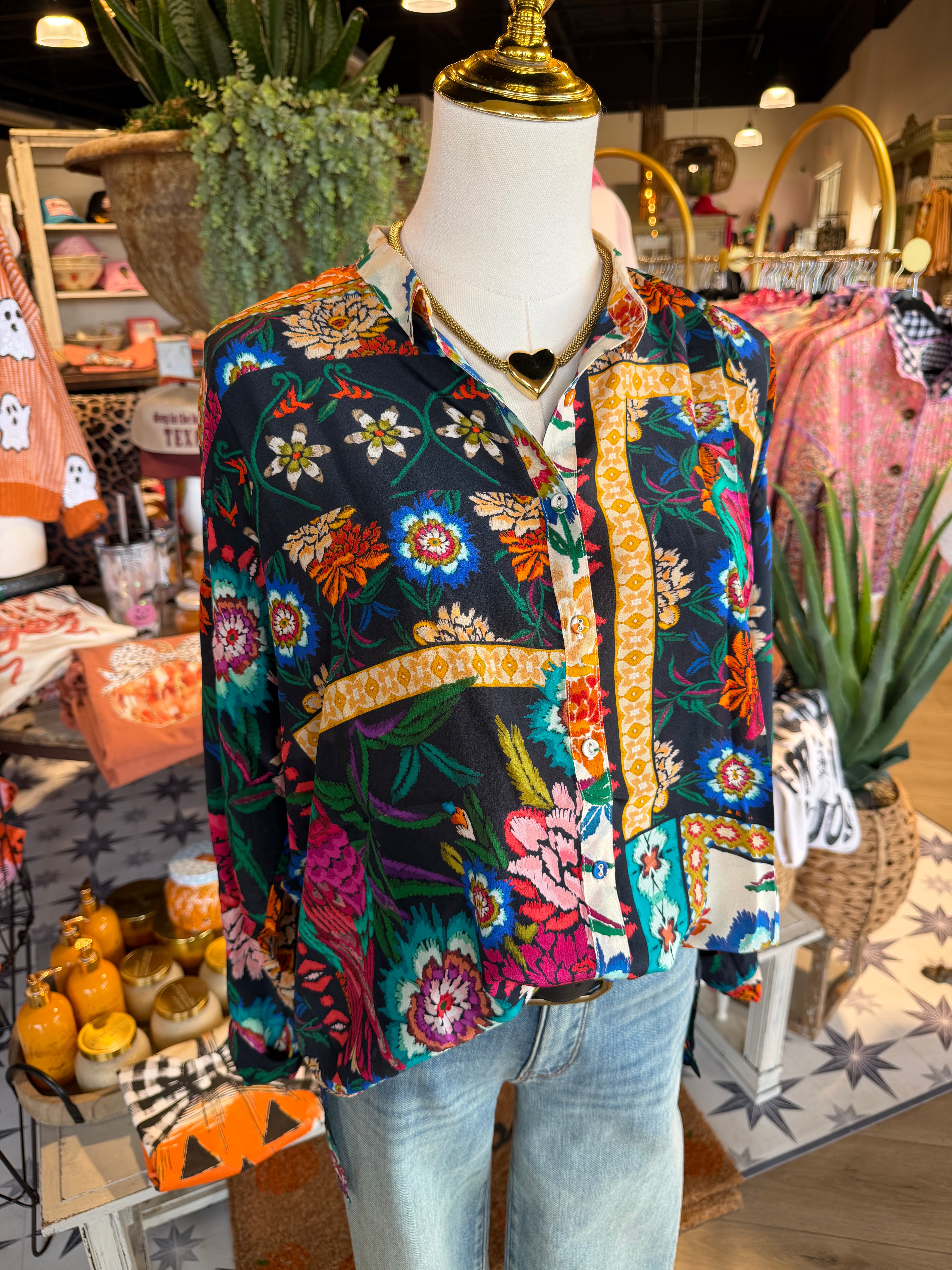 Audrey Oversized Top