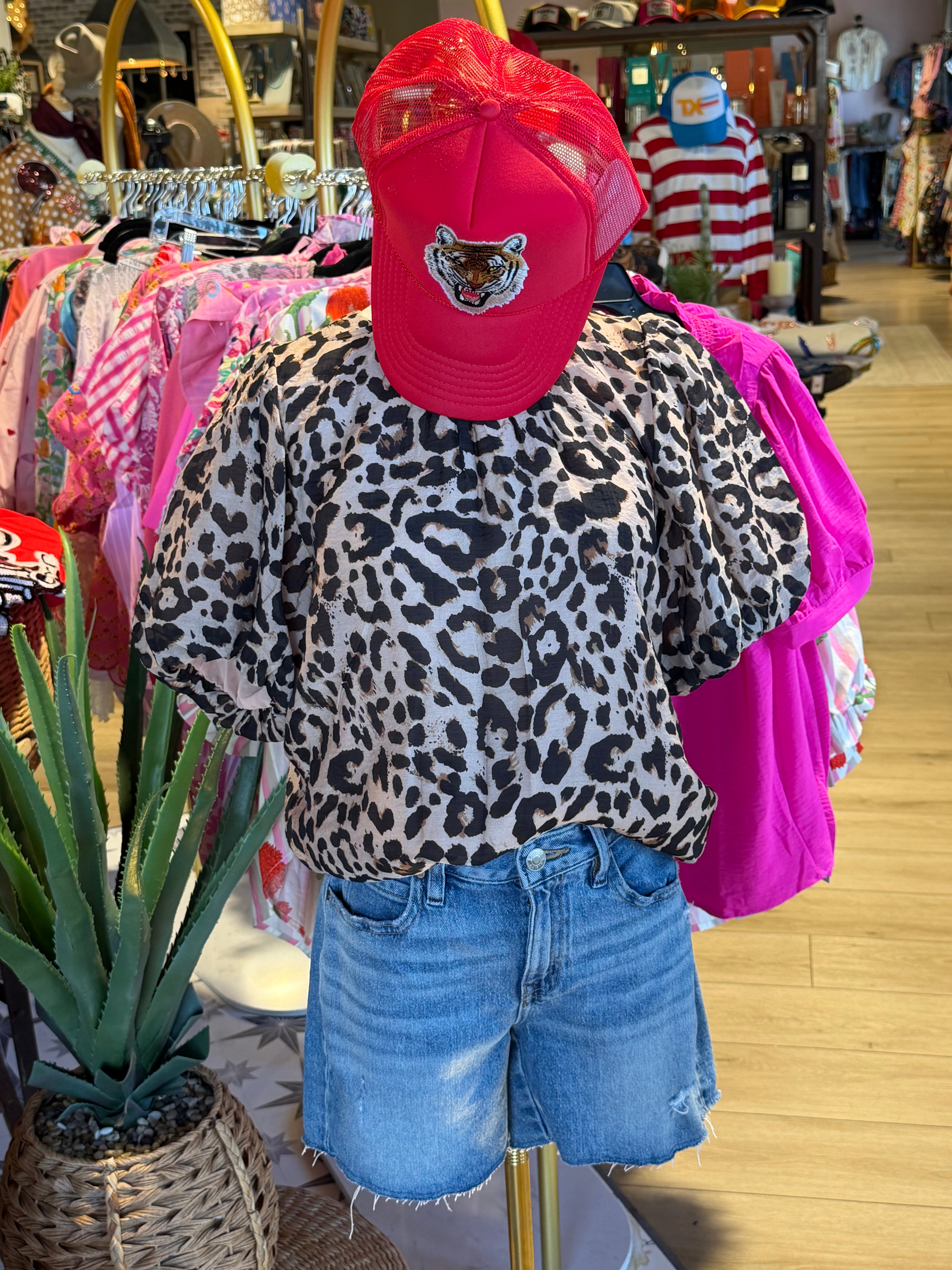 Chloe Animal Print Top