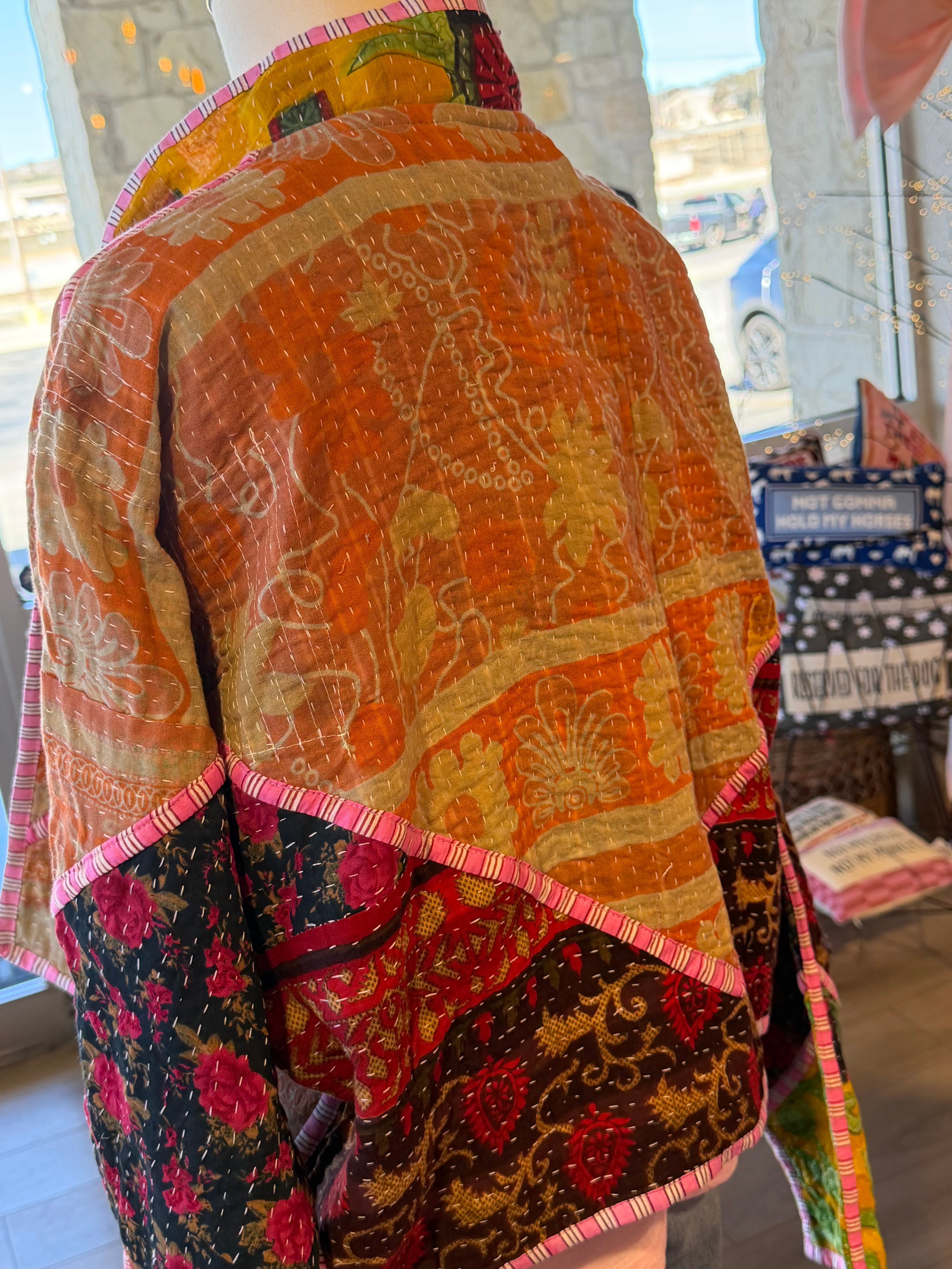 Kantha Print Jackets I- 2 Styles