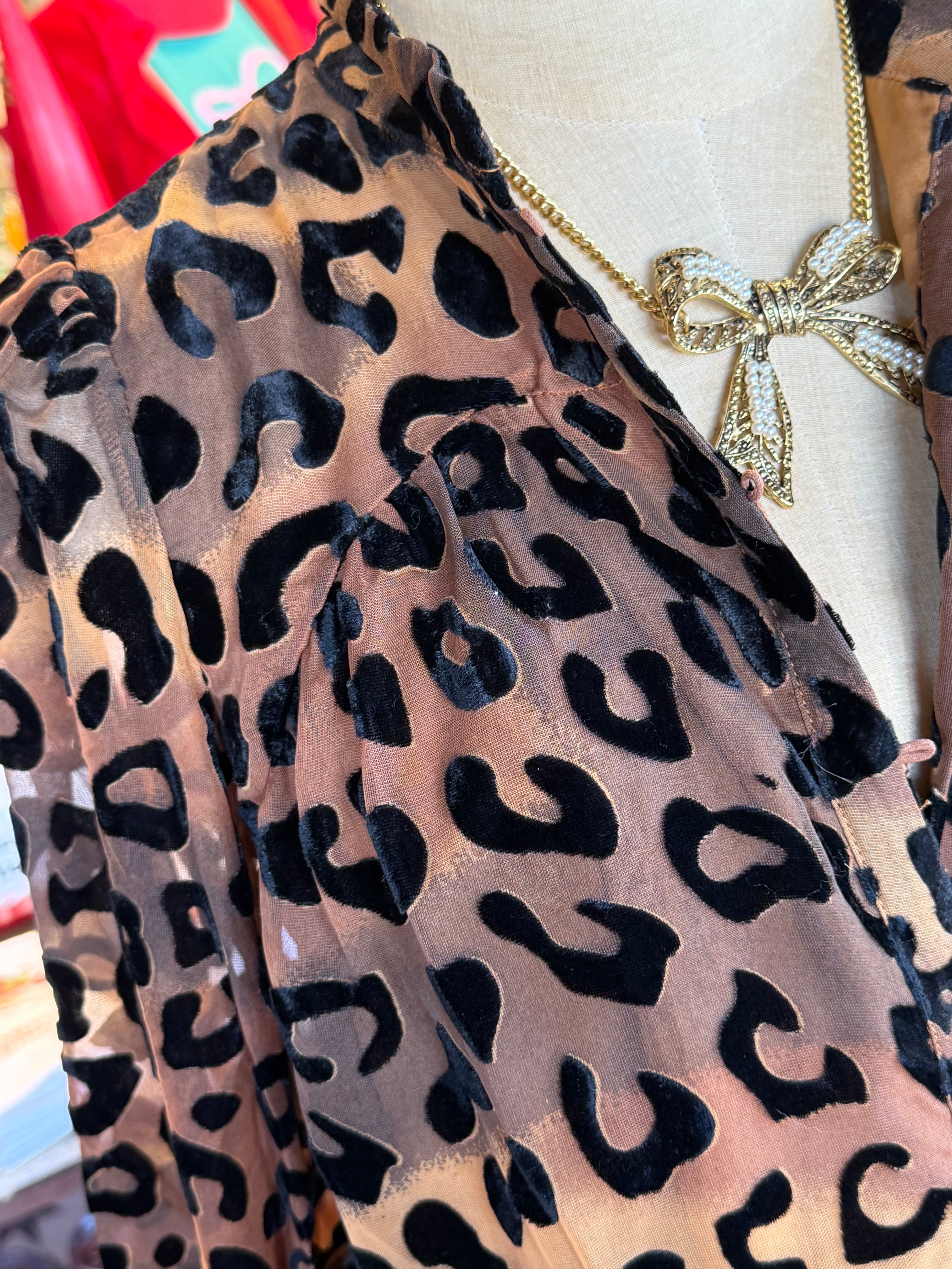 Cienon Leopard Dress