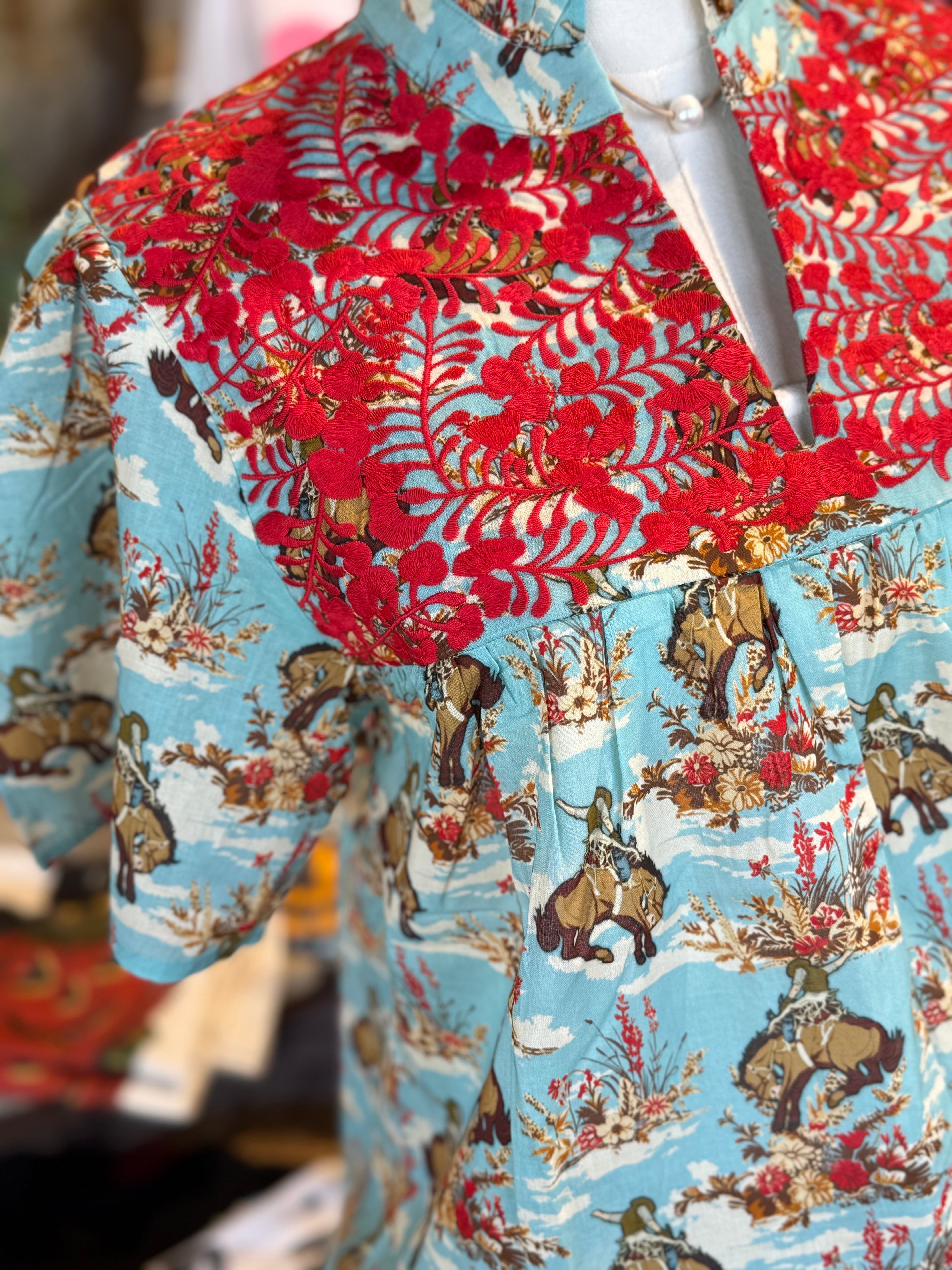 Reece Buckin Horse Top