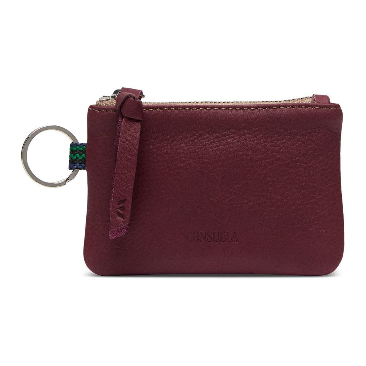 Plum Coin Pouch