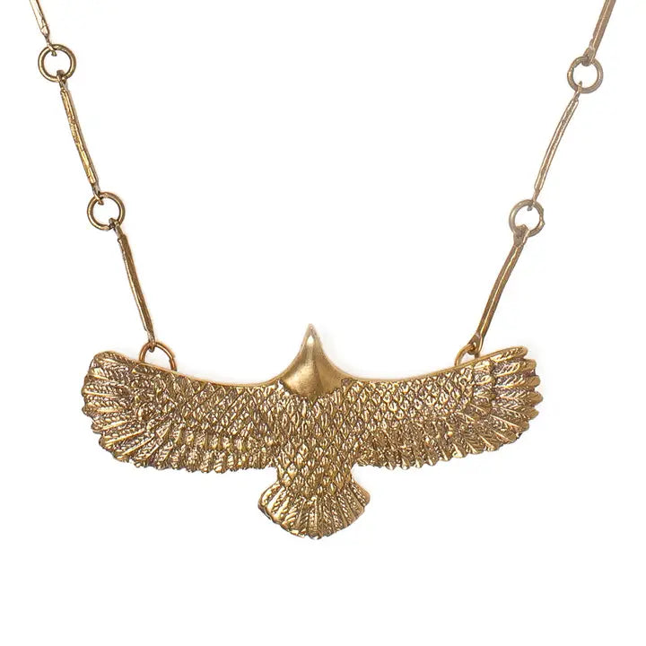Bird Landing Necklace