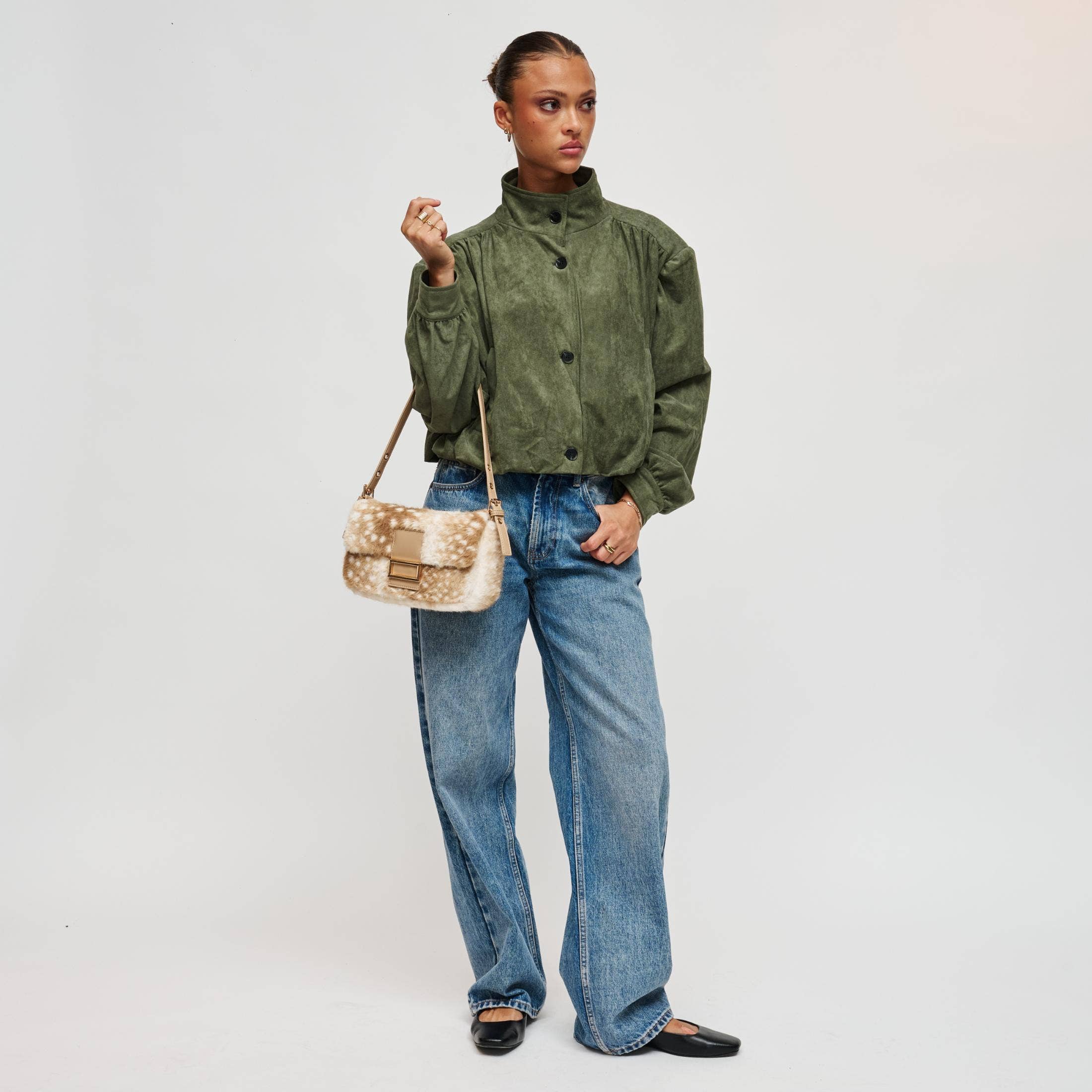 Beverly - Faux Fur Crossbody