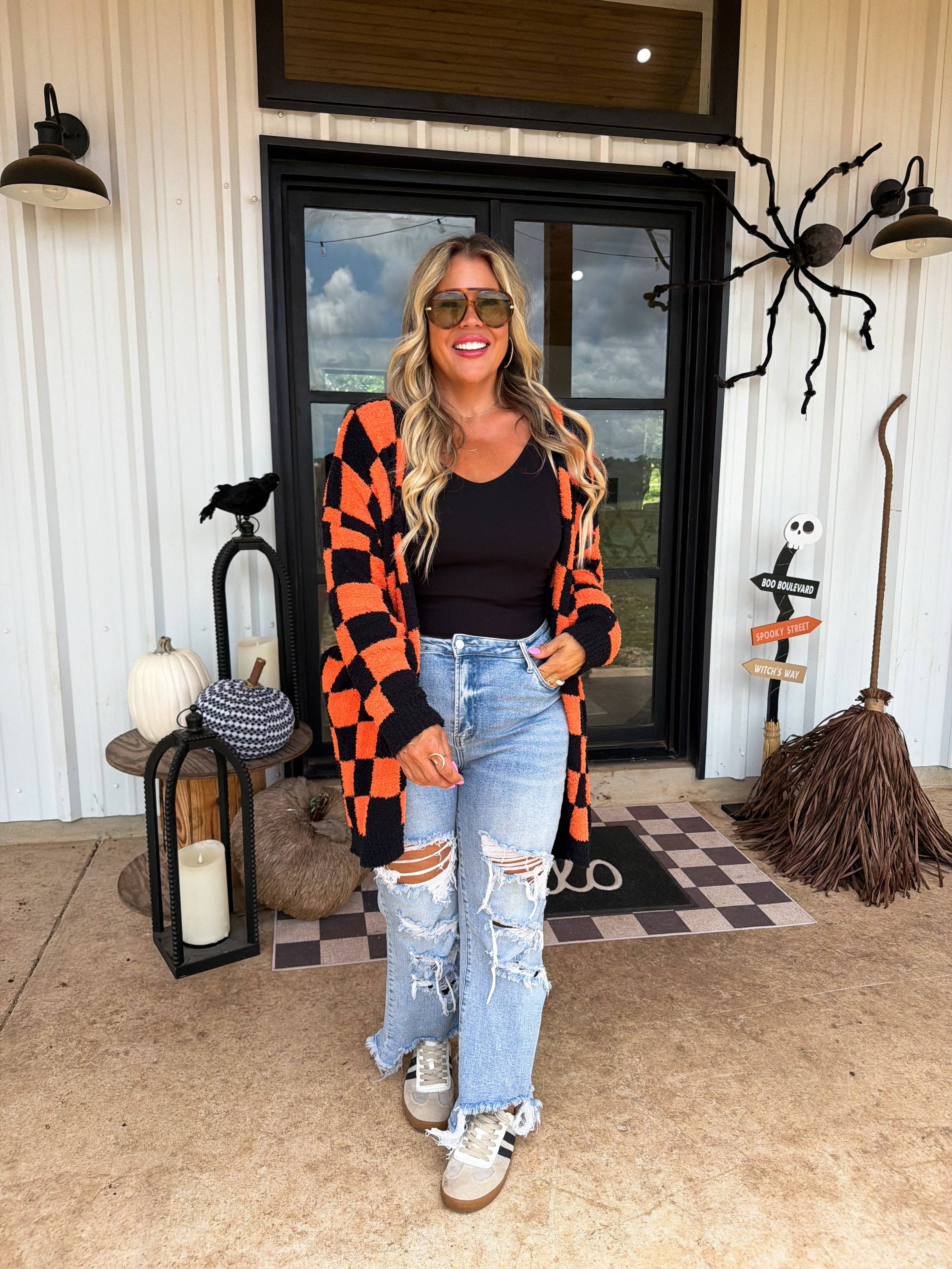 BOO CREW REVERSIBLE CLOUD CARDIGAN 3 colors