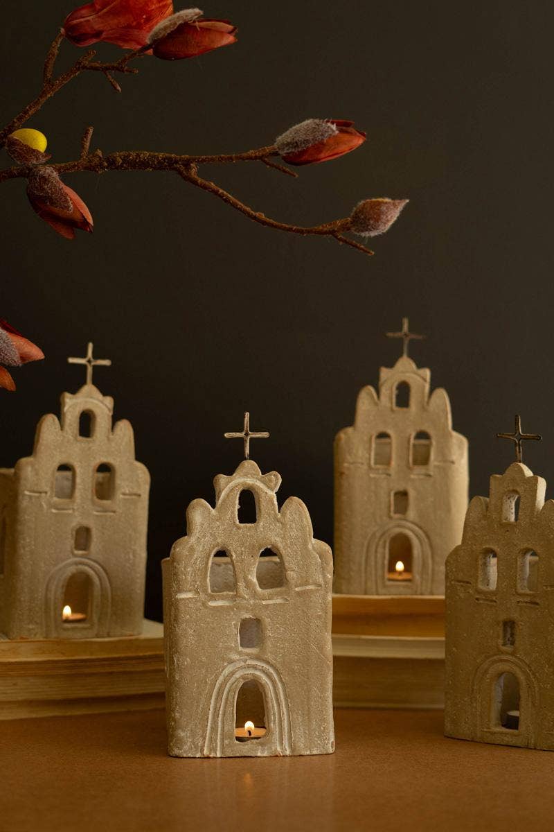 CLAY SAN ANTONIO MISSION LUMINARY