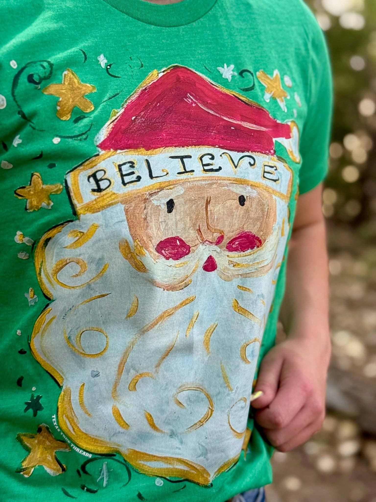 Callie Ann I Believe in Santa Tee