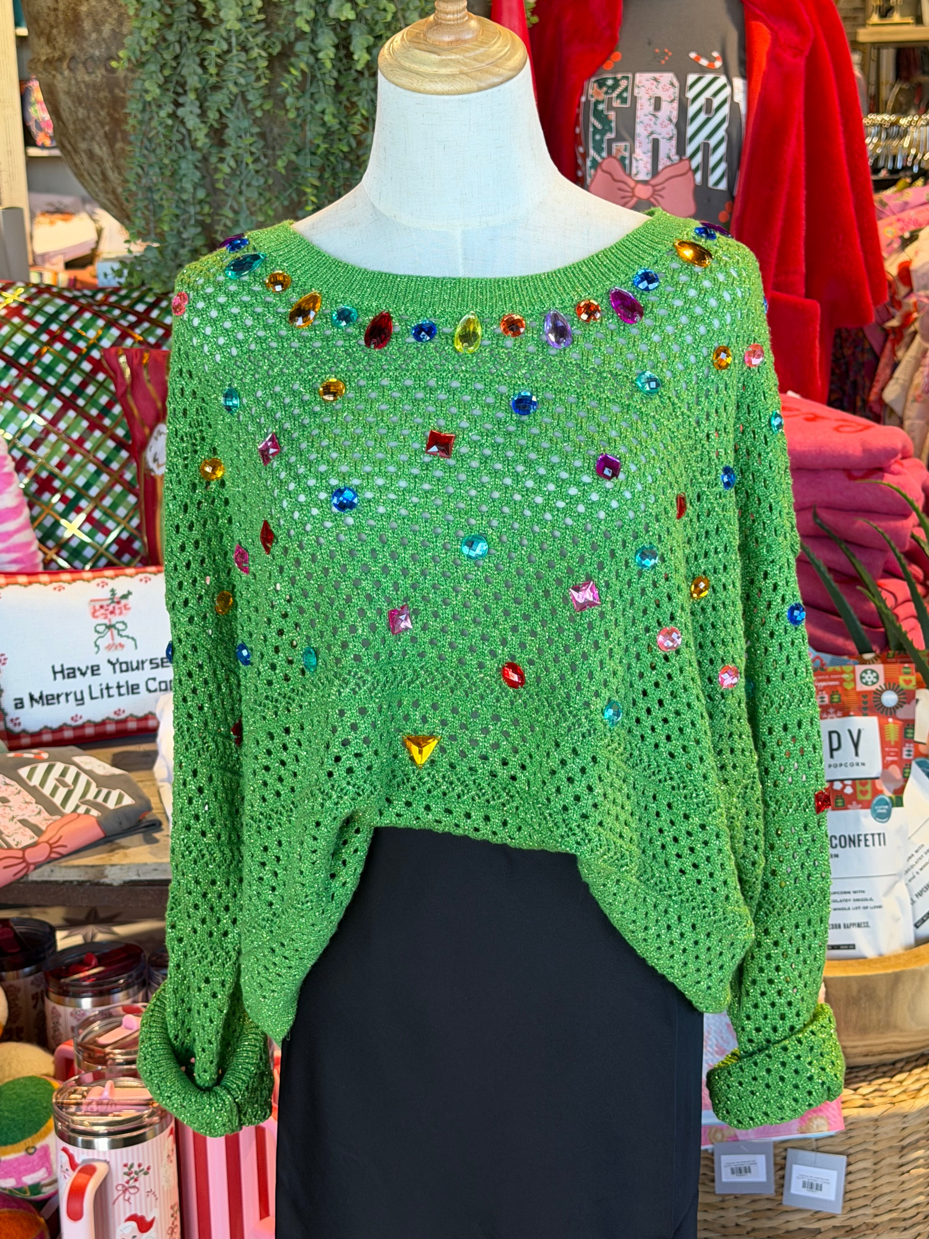 Rainbow Crochet  Sweater or Skirt