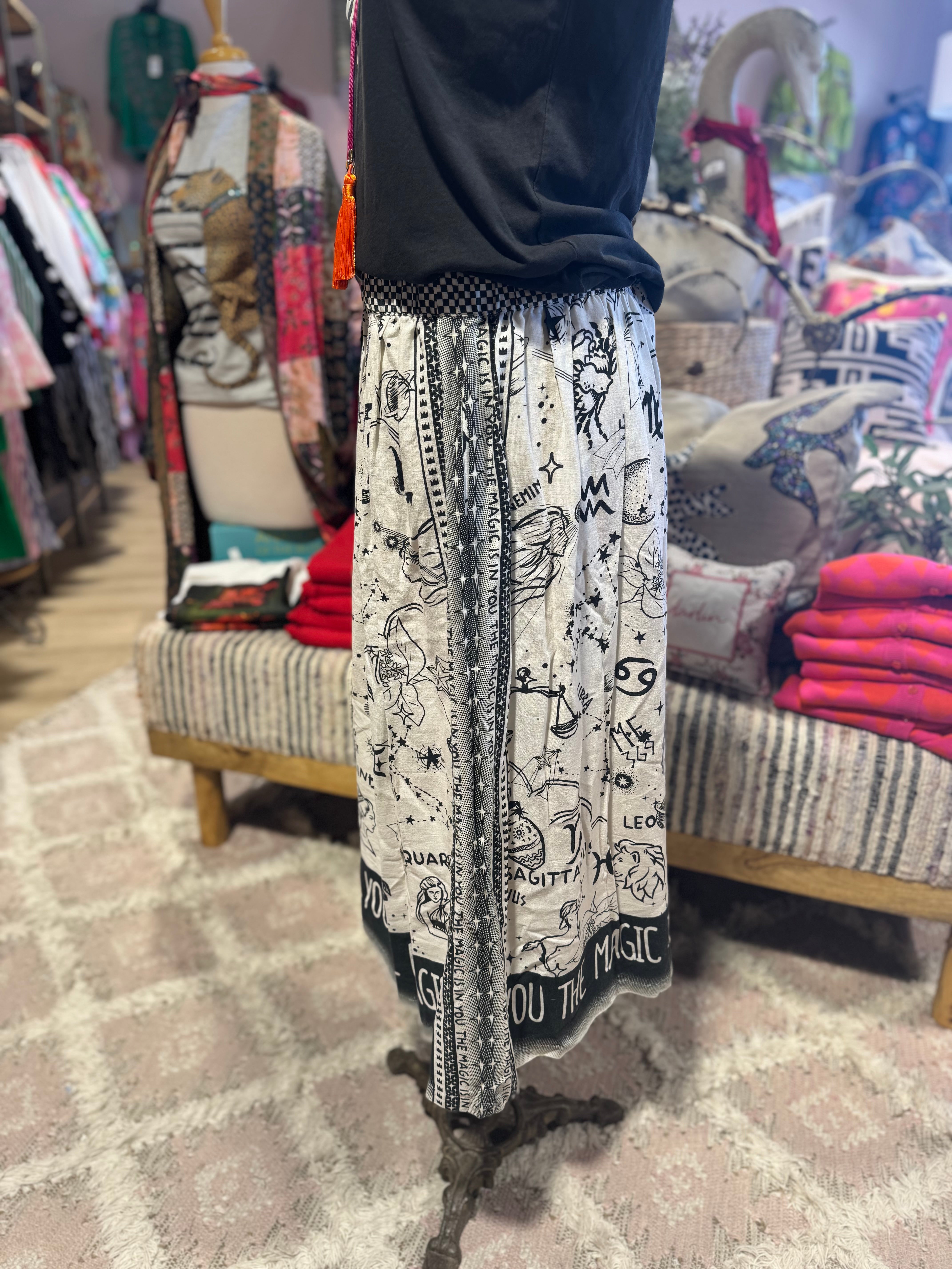 Vannessa Zodiac Skirt
