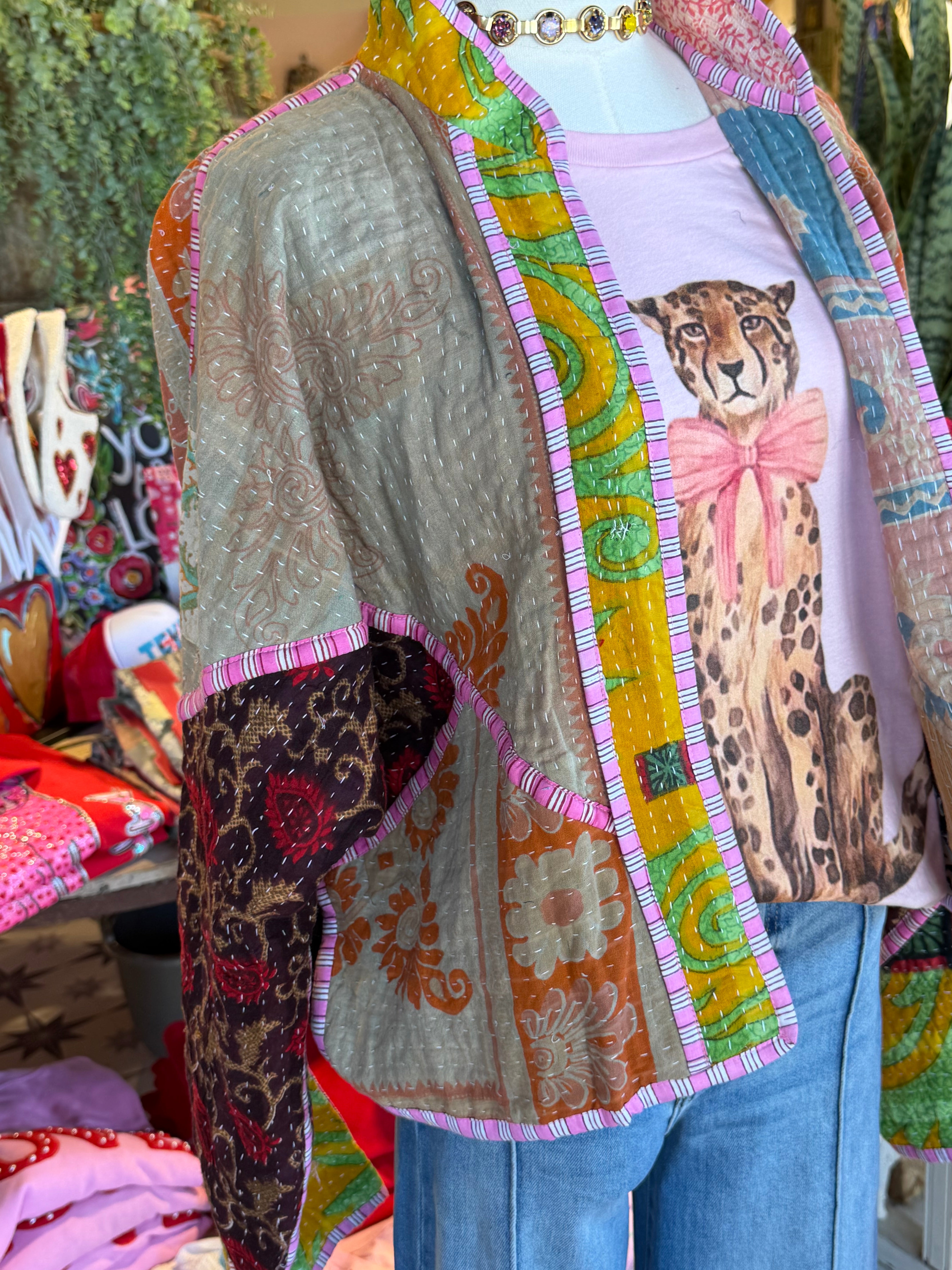 Kantha Print Jackets I- 2 Styles