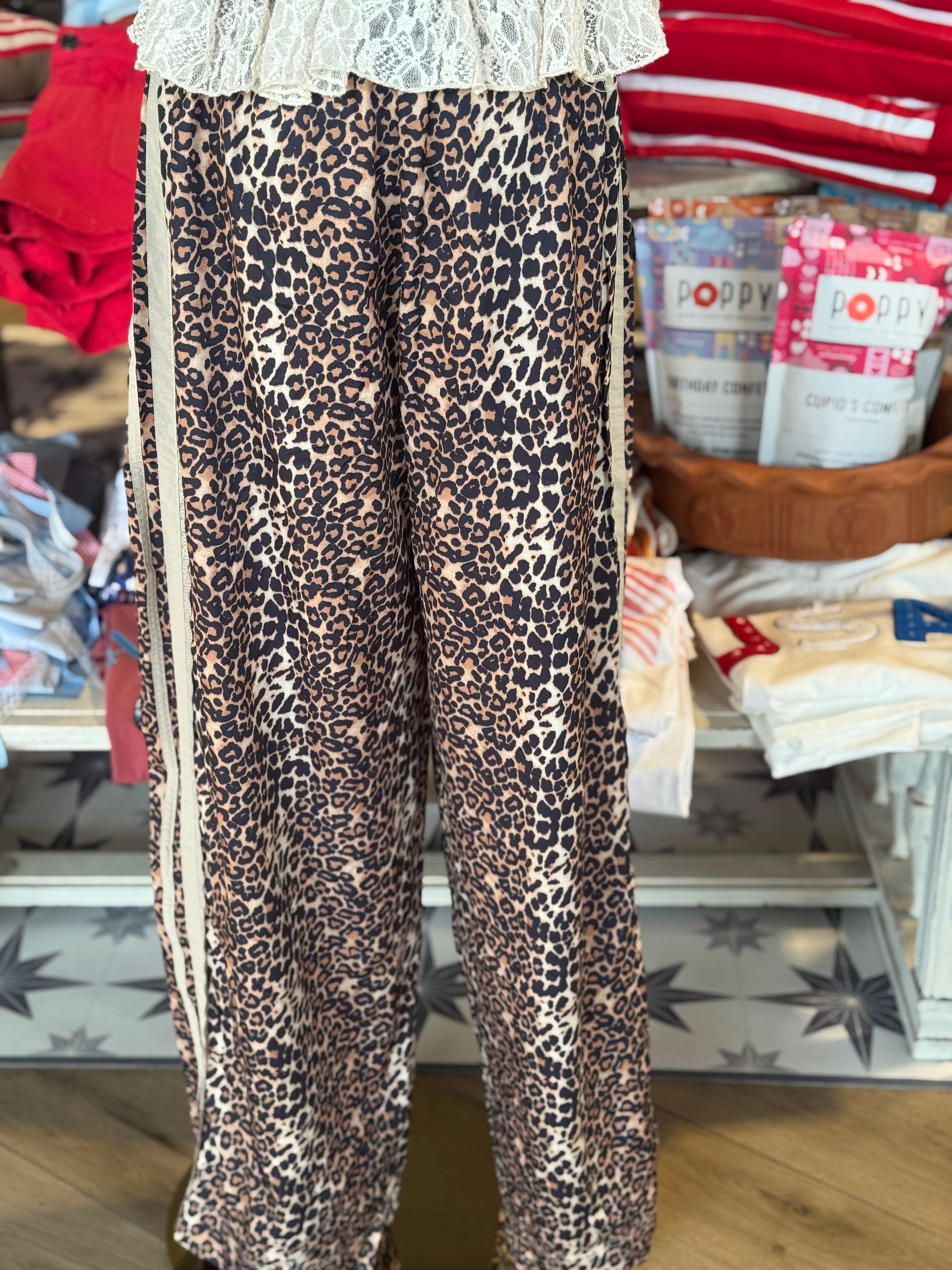 Levon Leopard Pants