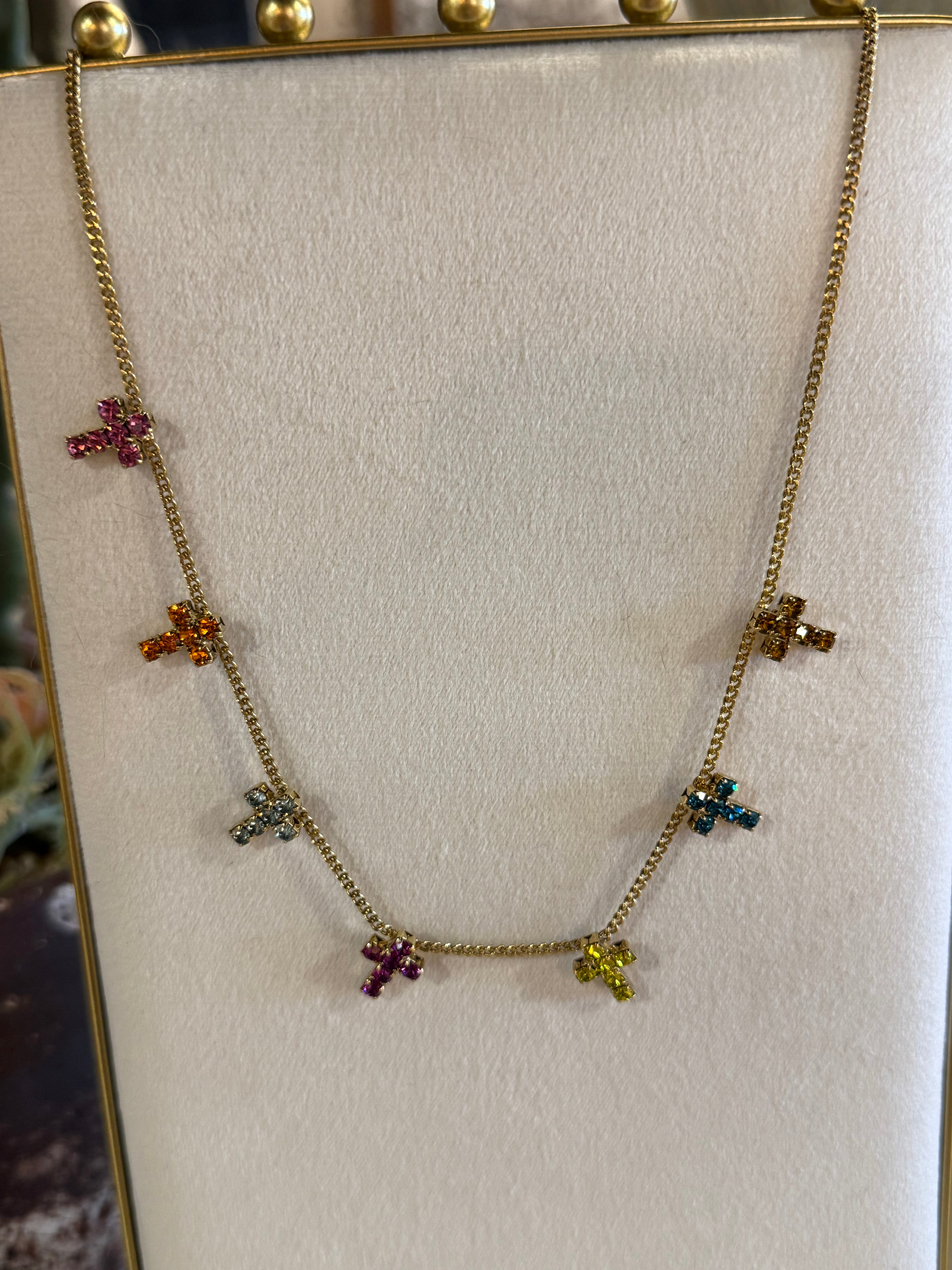 Multi Cross Necklace