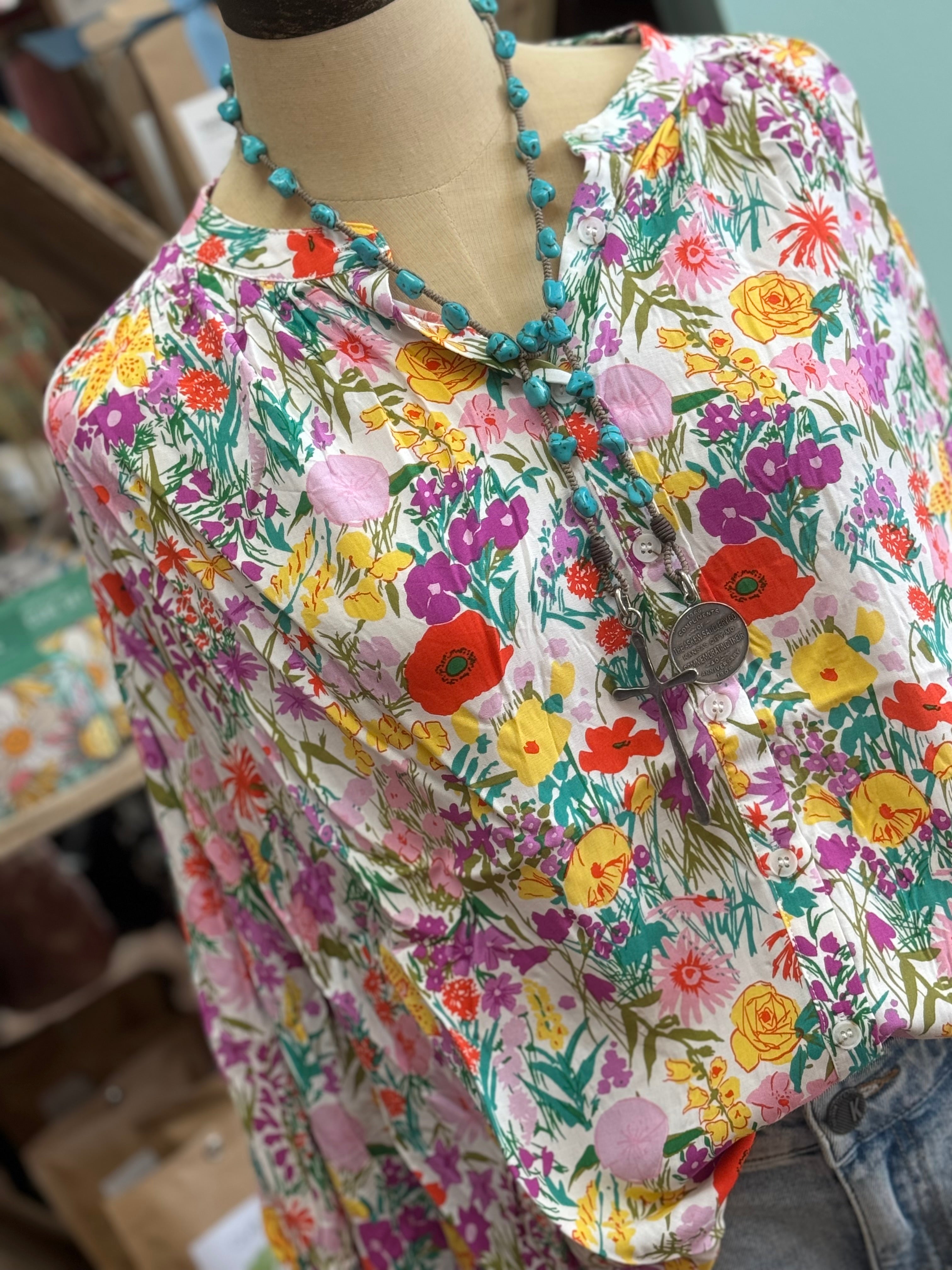 Flower Field Blouse