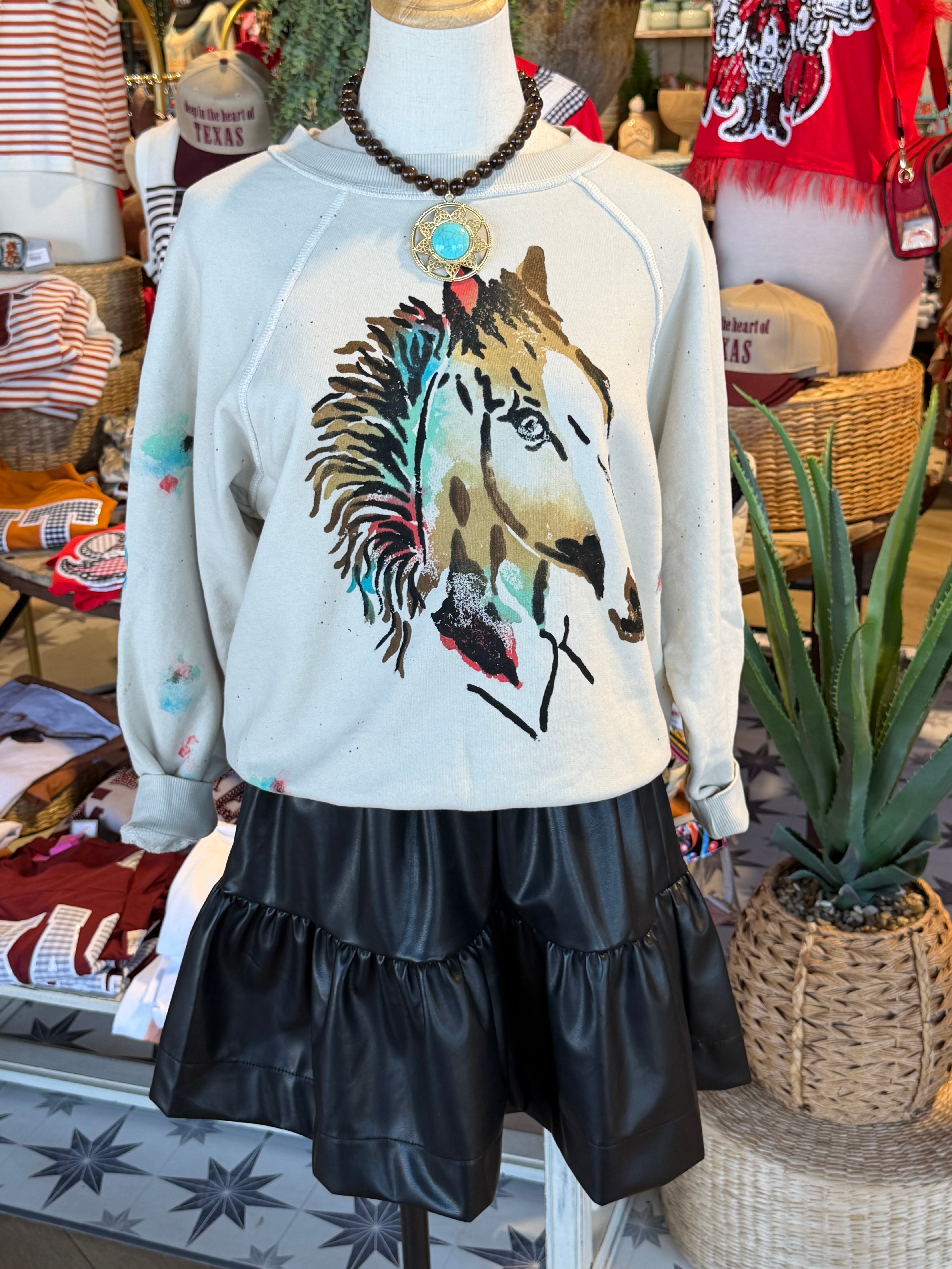 High Plains Stencil Sweatshirt