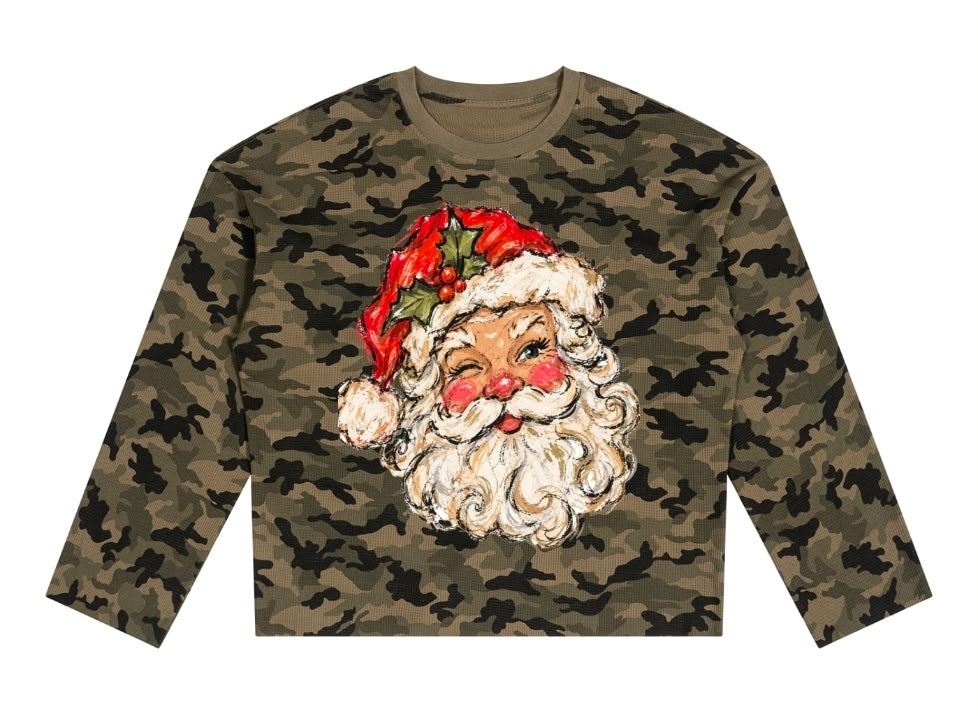 Camo Santa Tee