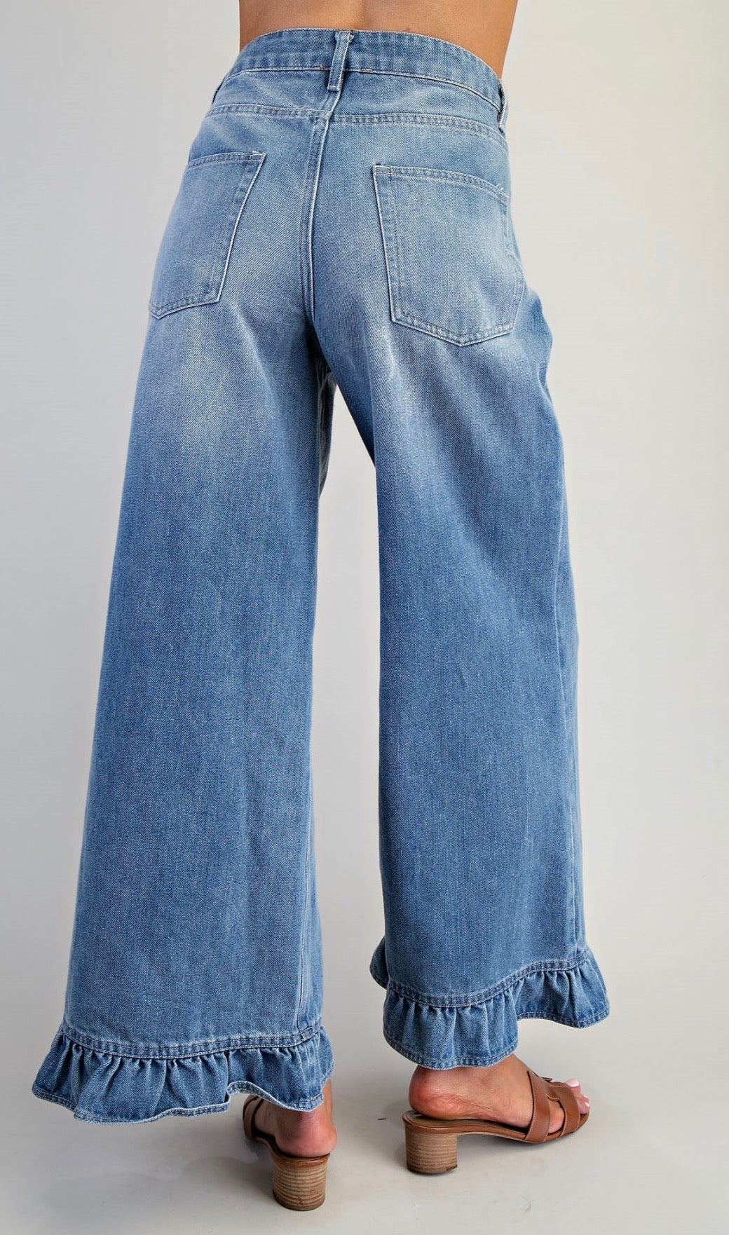 Leah Ruffle Jeans