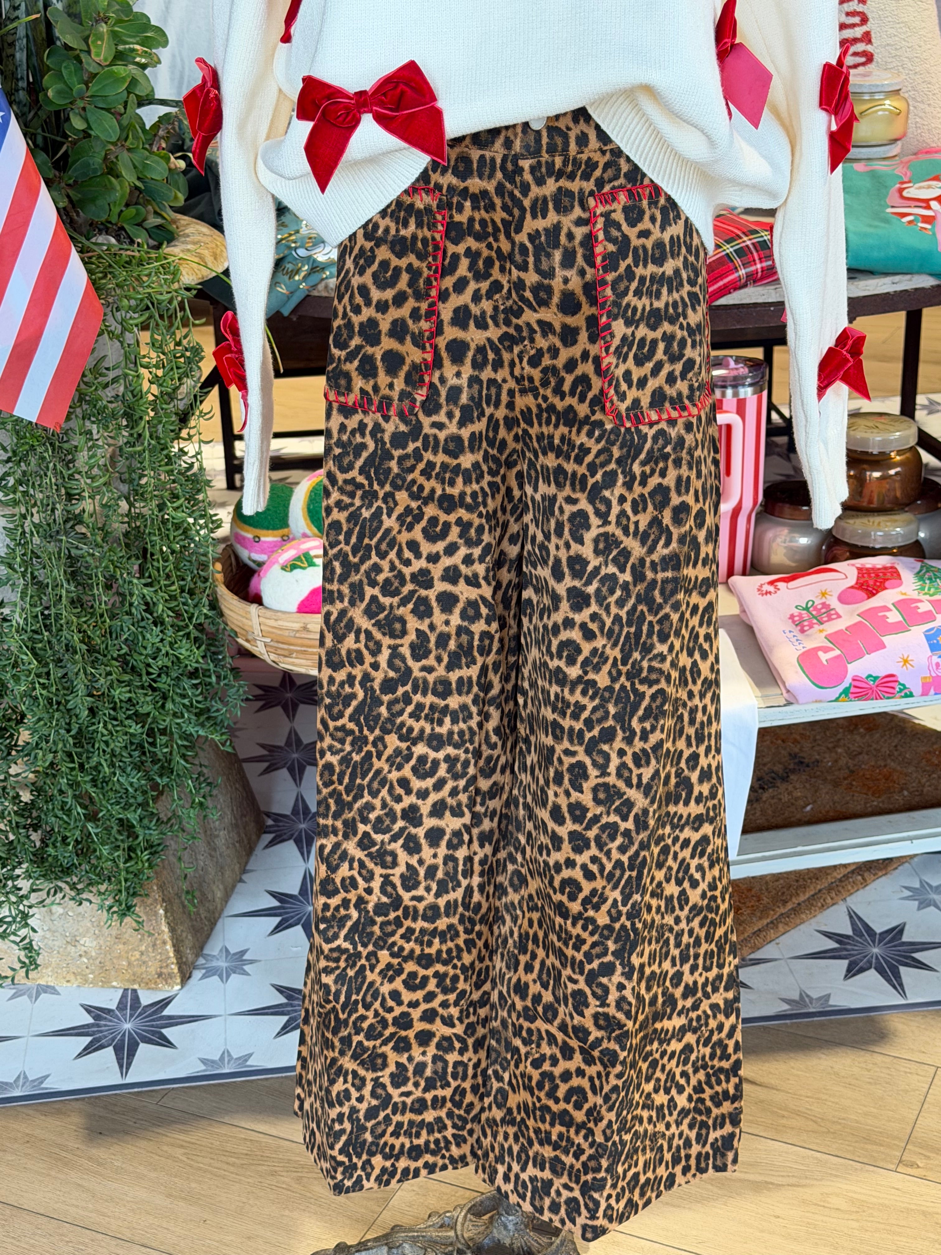 Kenzie Leopard Pants