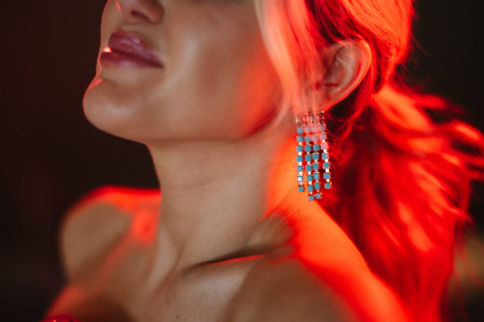 Cowgirl Tassel Rhinestone Earring