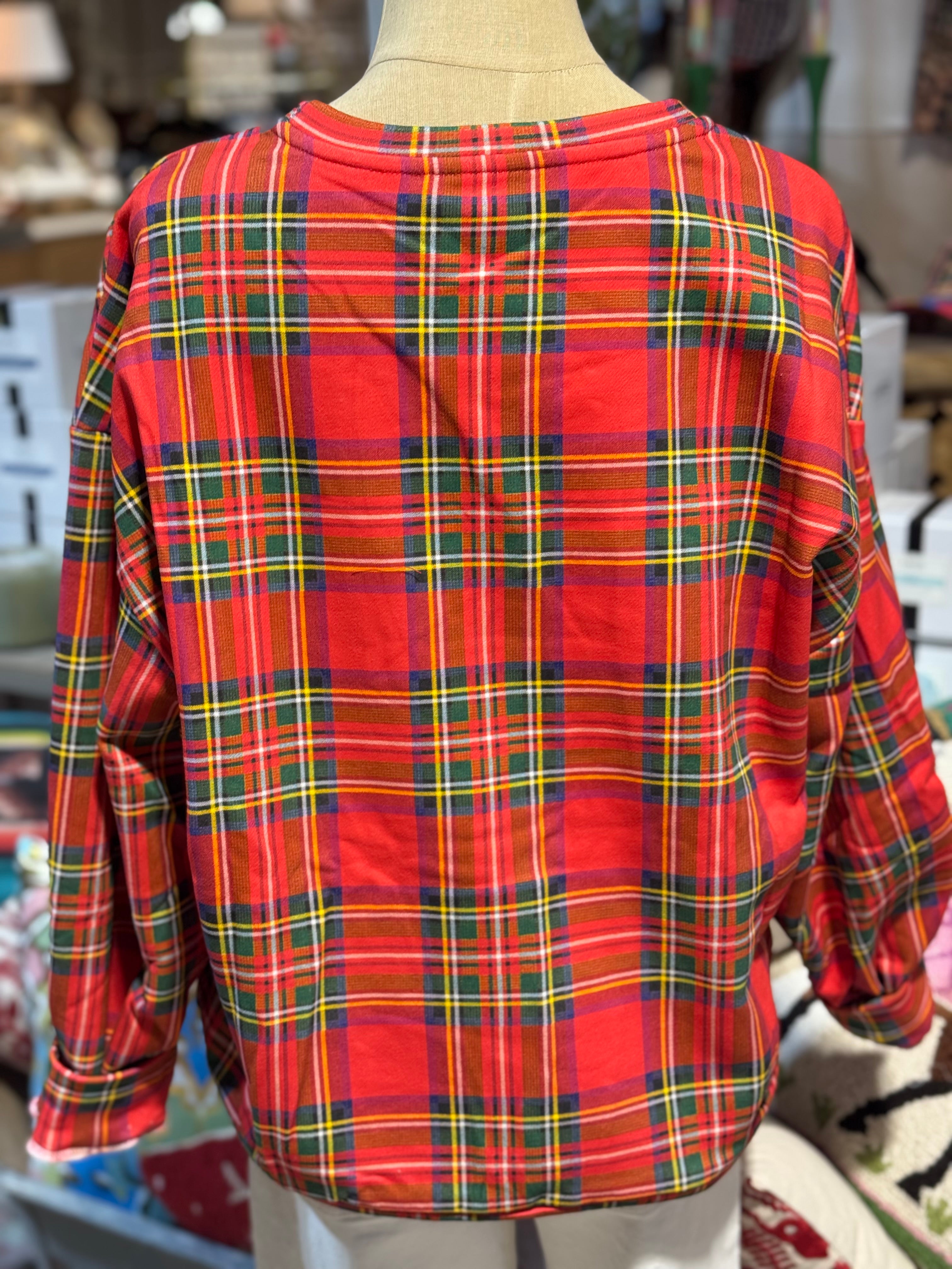 Red Plaid Merry