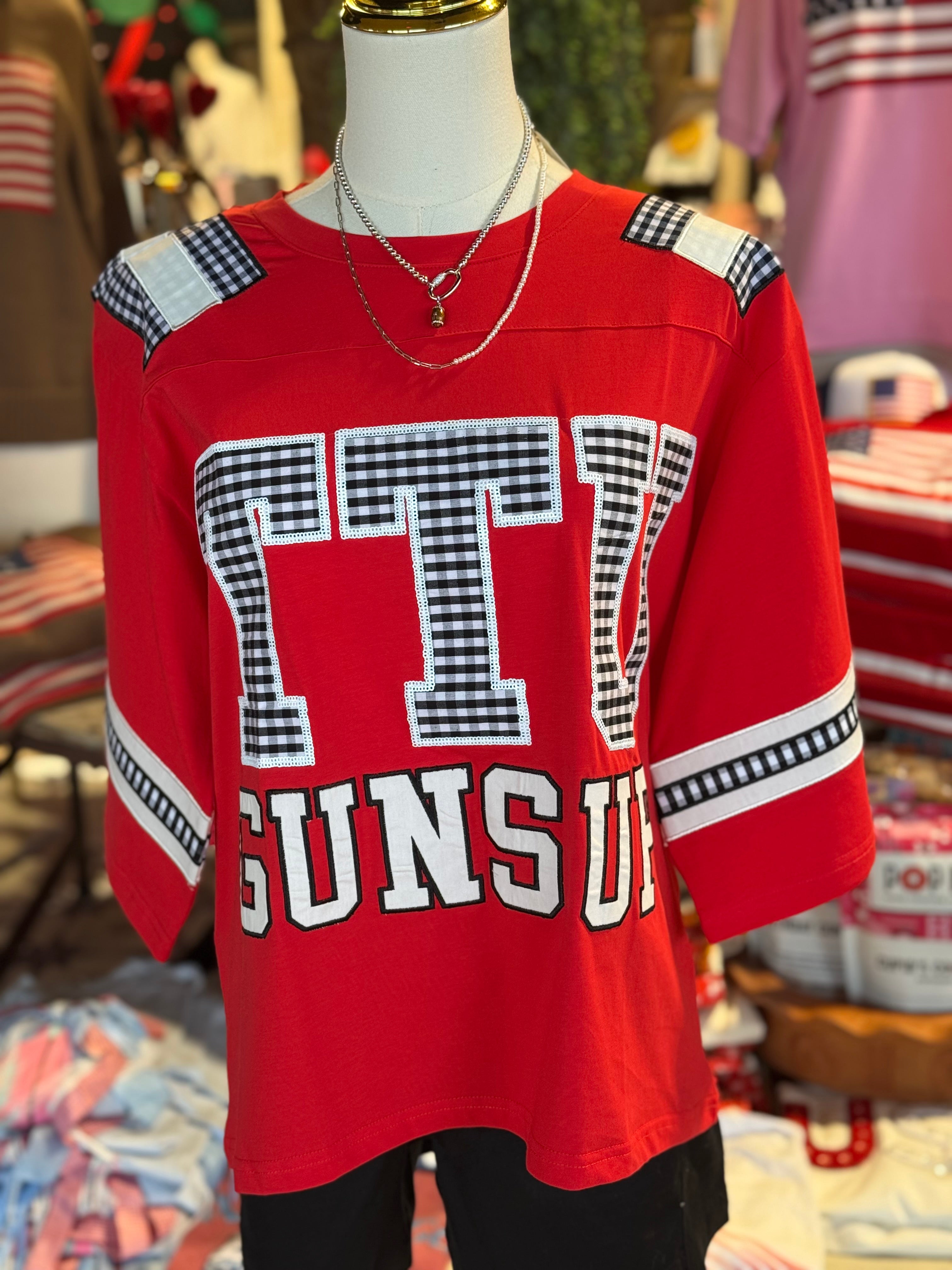 Gingham College Jersey- Assorted